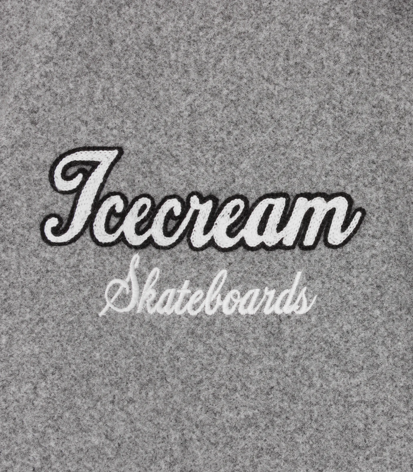 MASCOT VARSITY JACKET - GREY - Image 7