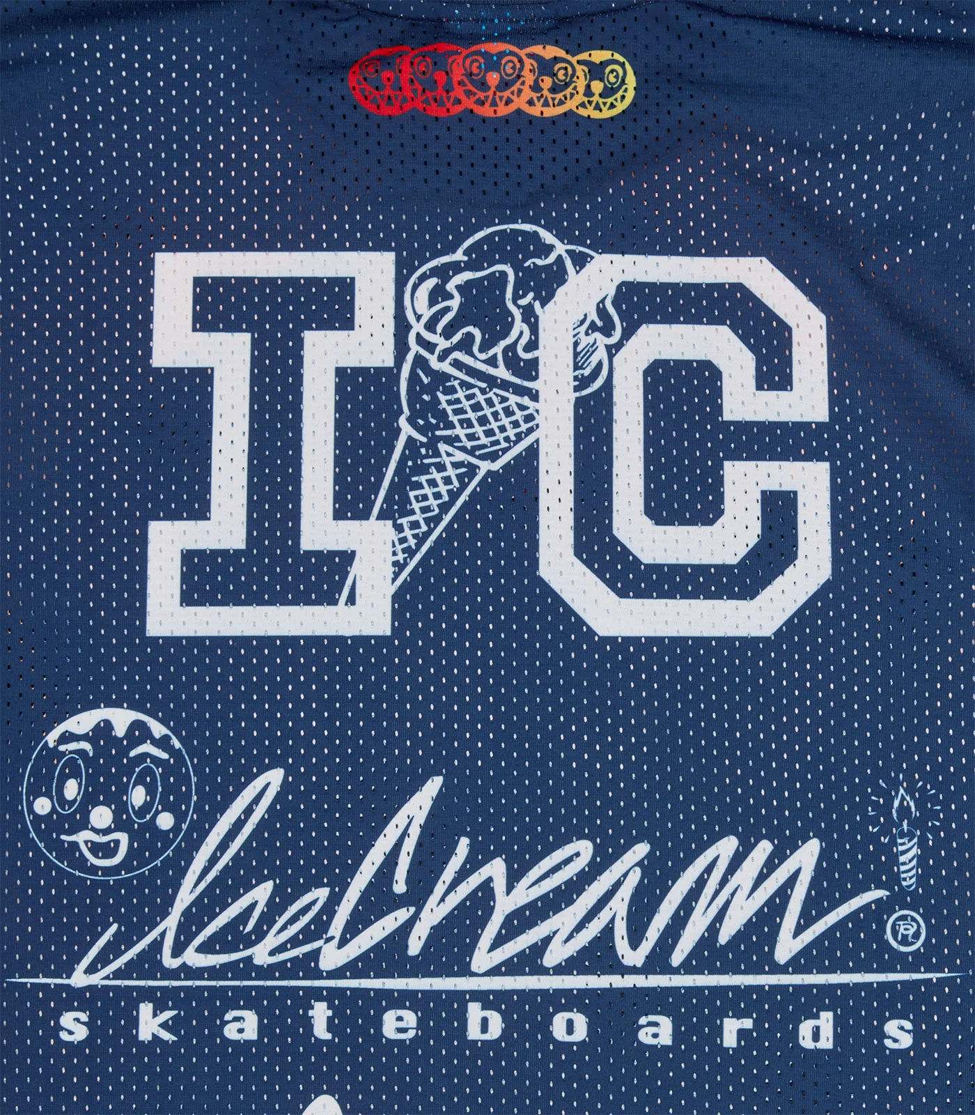 MOTO RACER L/S MESH SHIRT - NAVY - Image 7