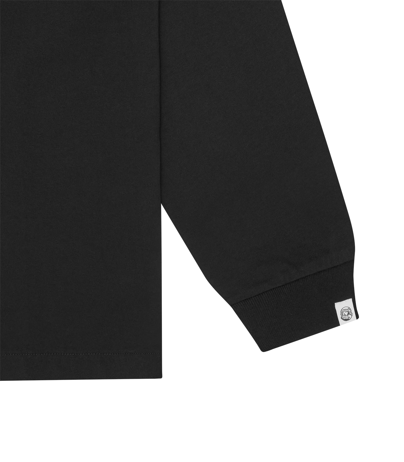 NEON OUTLINE ARCH LOGO L/S T-SHIRT - BLACK/ORANGE - Image 3