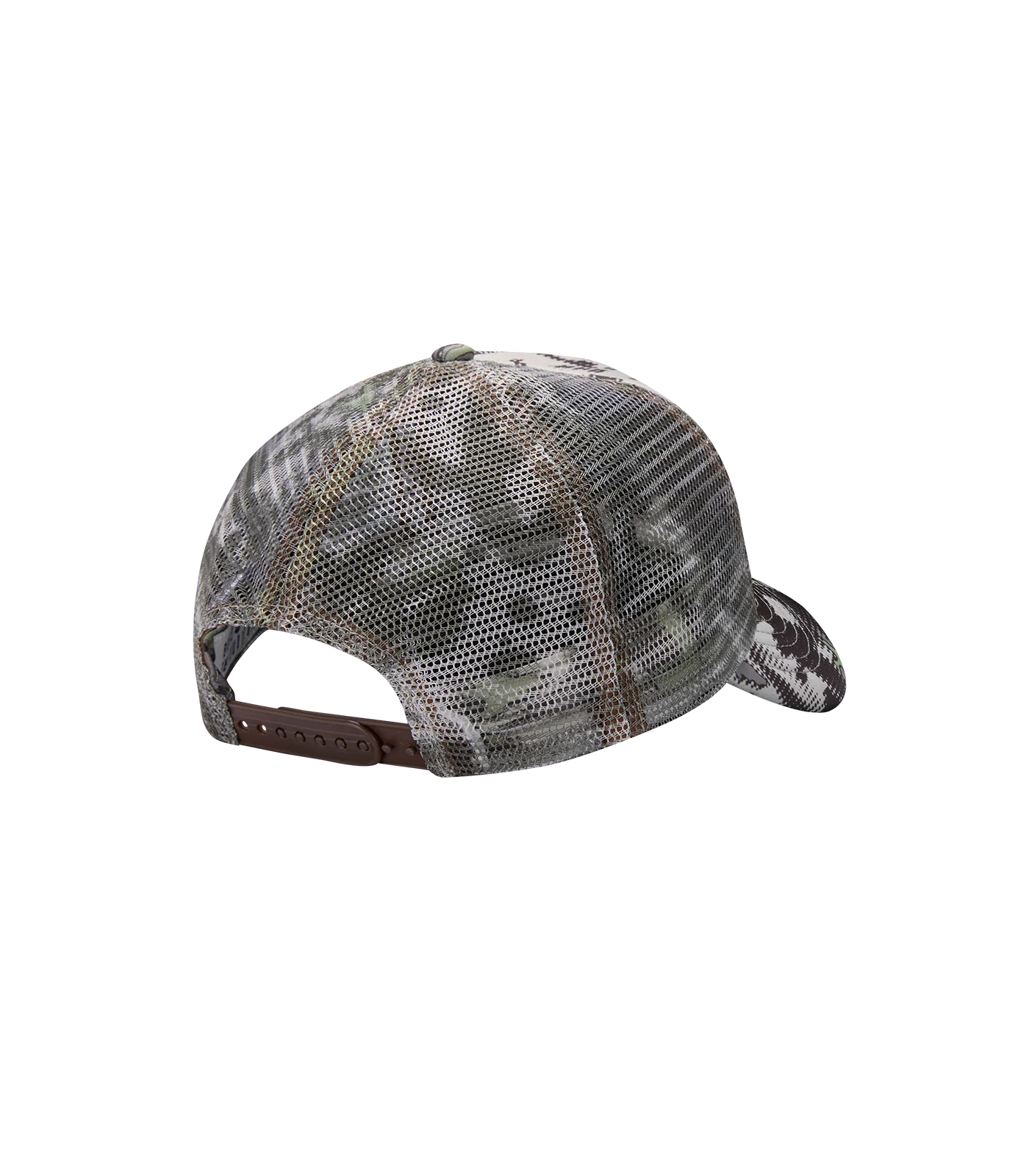 OVERLAY CAMO DAD CAP - BROWN - Image 3