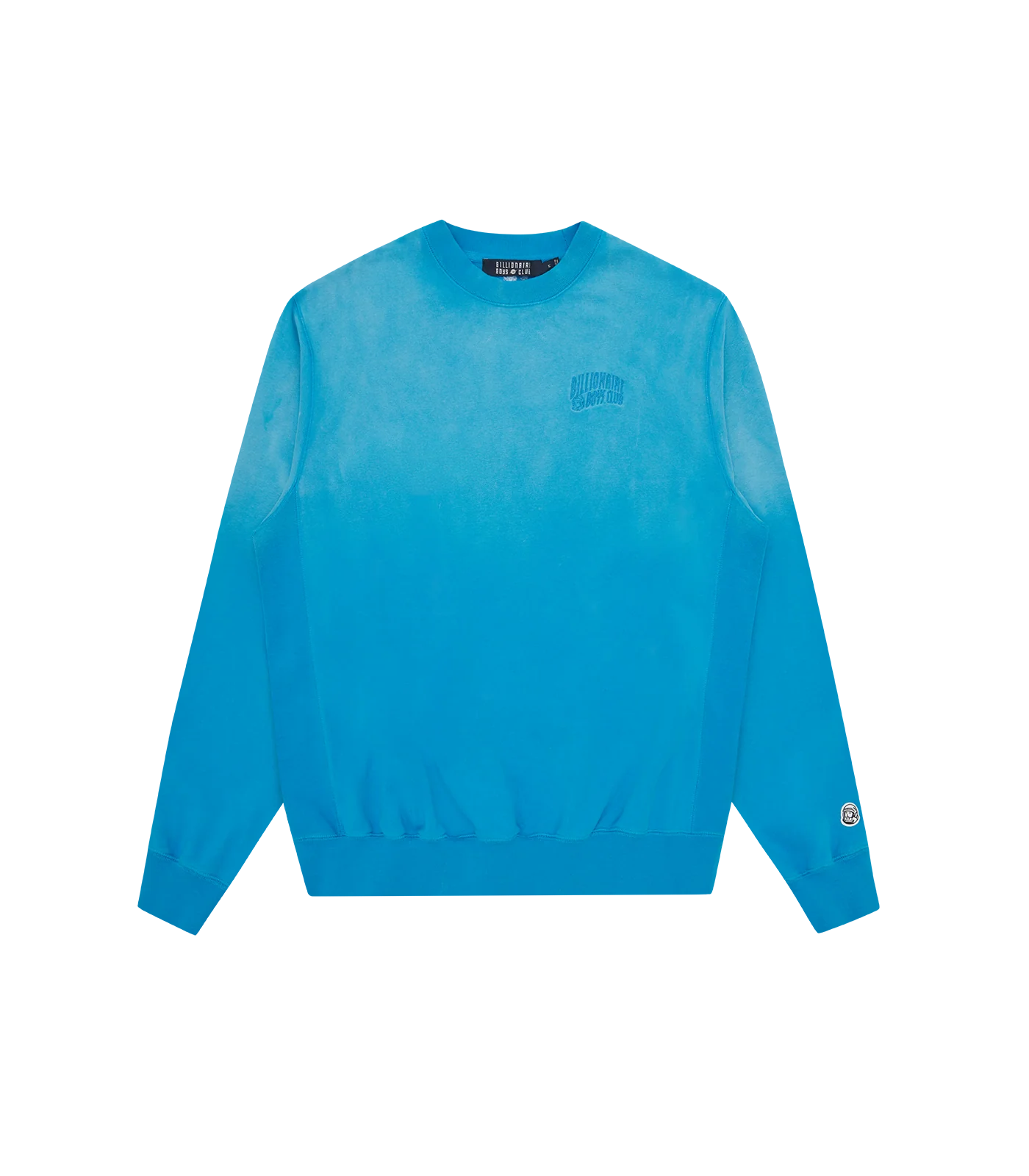OVERSIZED ARCH LOGO CREWNECK - BLUE