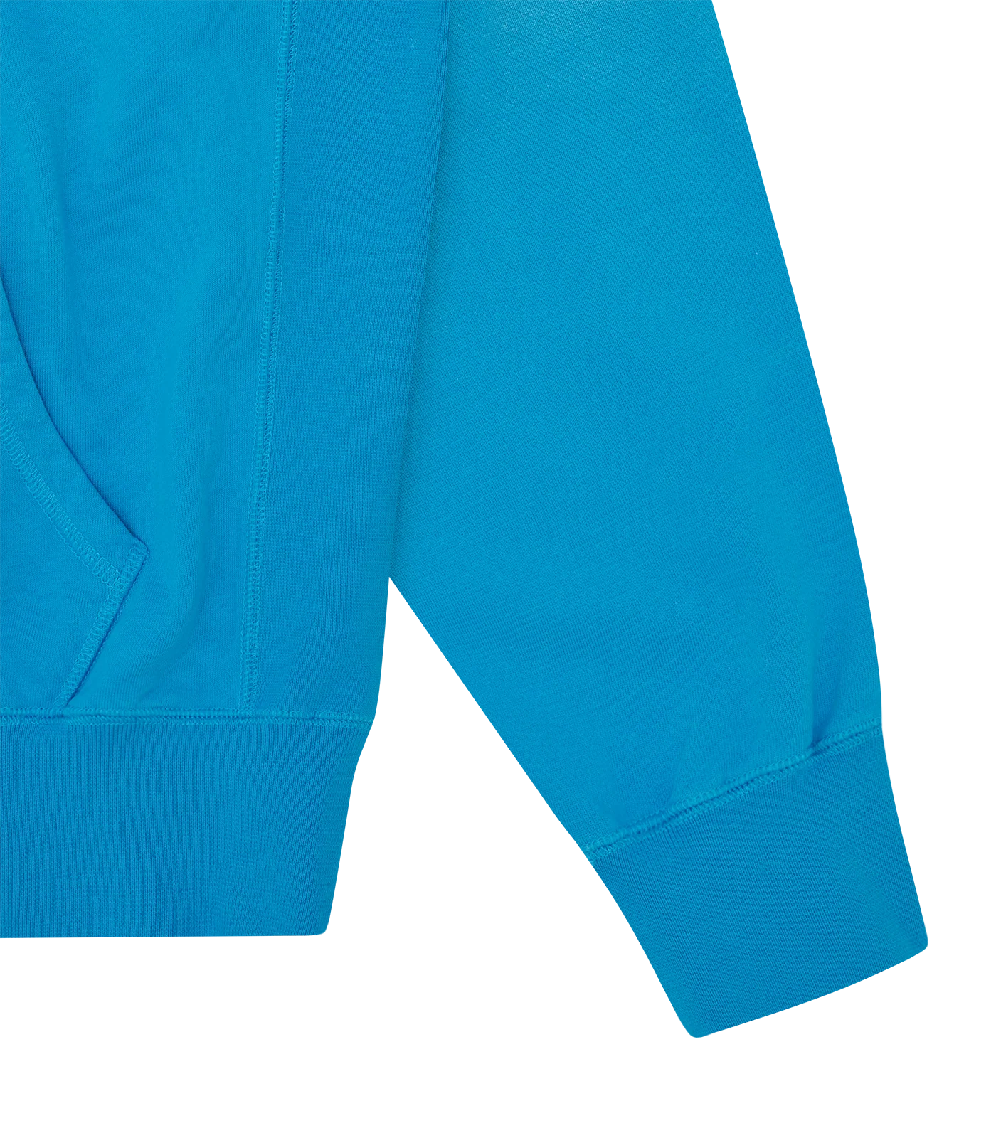 OVERSIZED ARCH LOGO POPOVER HOOD - BLUE - Image 5