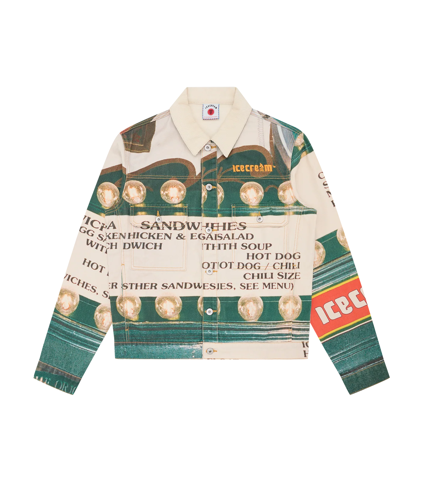 PARLOR DENIM TRUCKER JACKET - MULTI