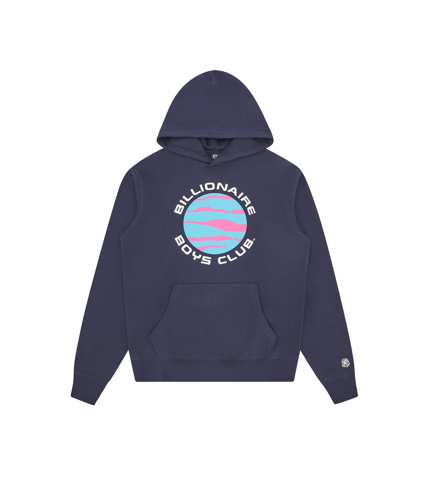 PLANET LOGO POPOVER HOOD - NAVY