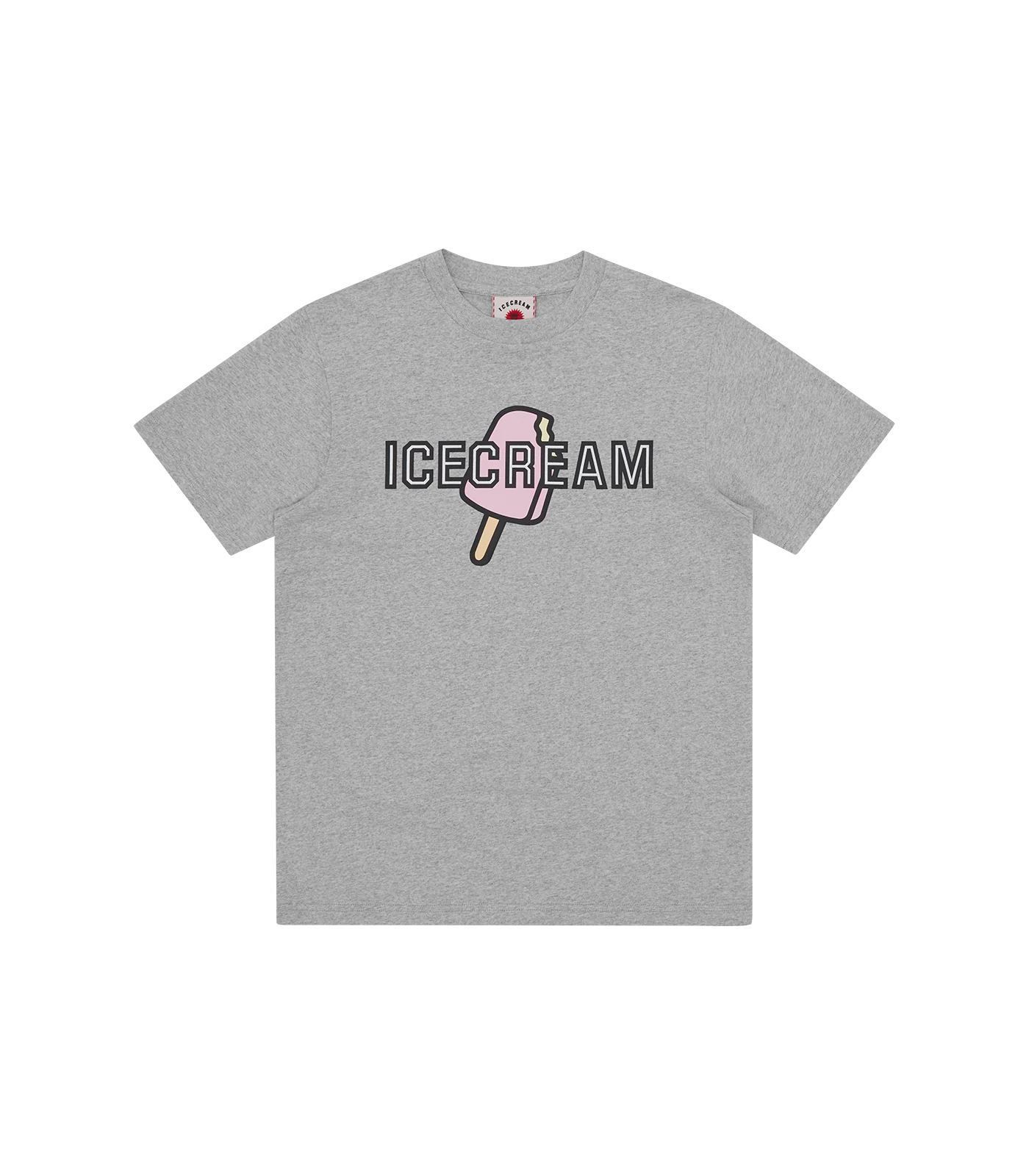 POPSICLE T-SHIRT - HEATHER GREY