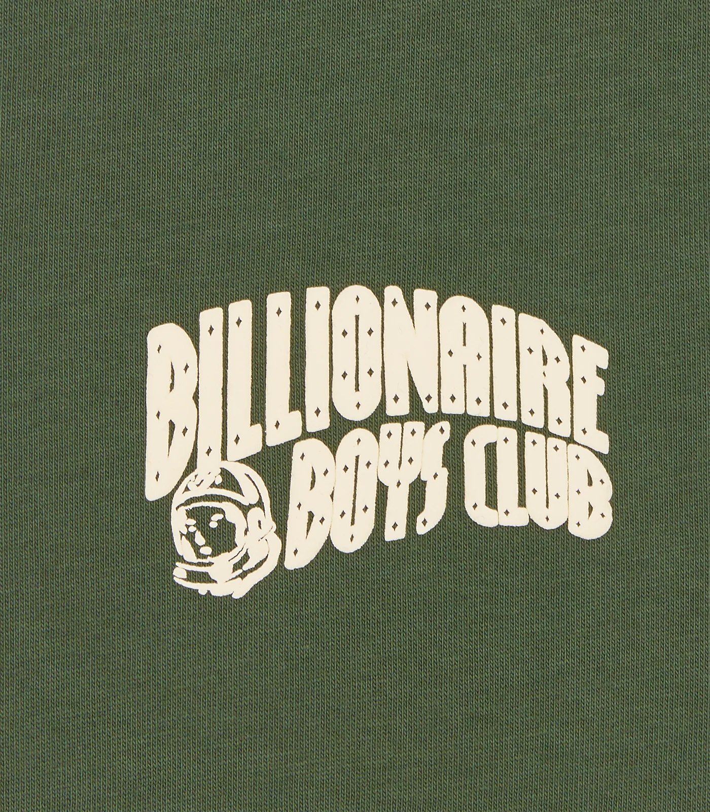 SMALL ARCH LOGO CONTRAST STITCH T-SHIRT - GREEN - Image 3