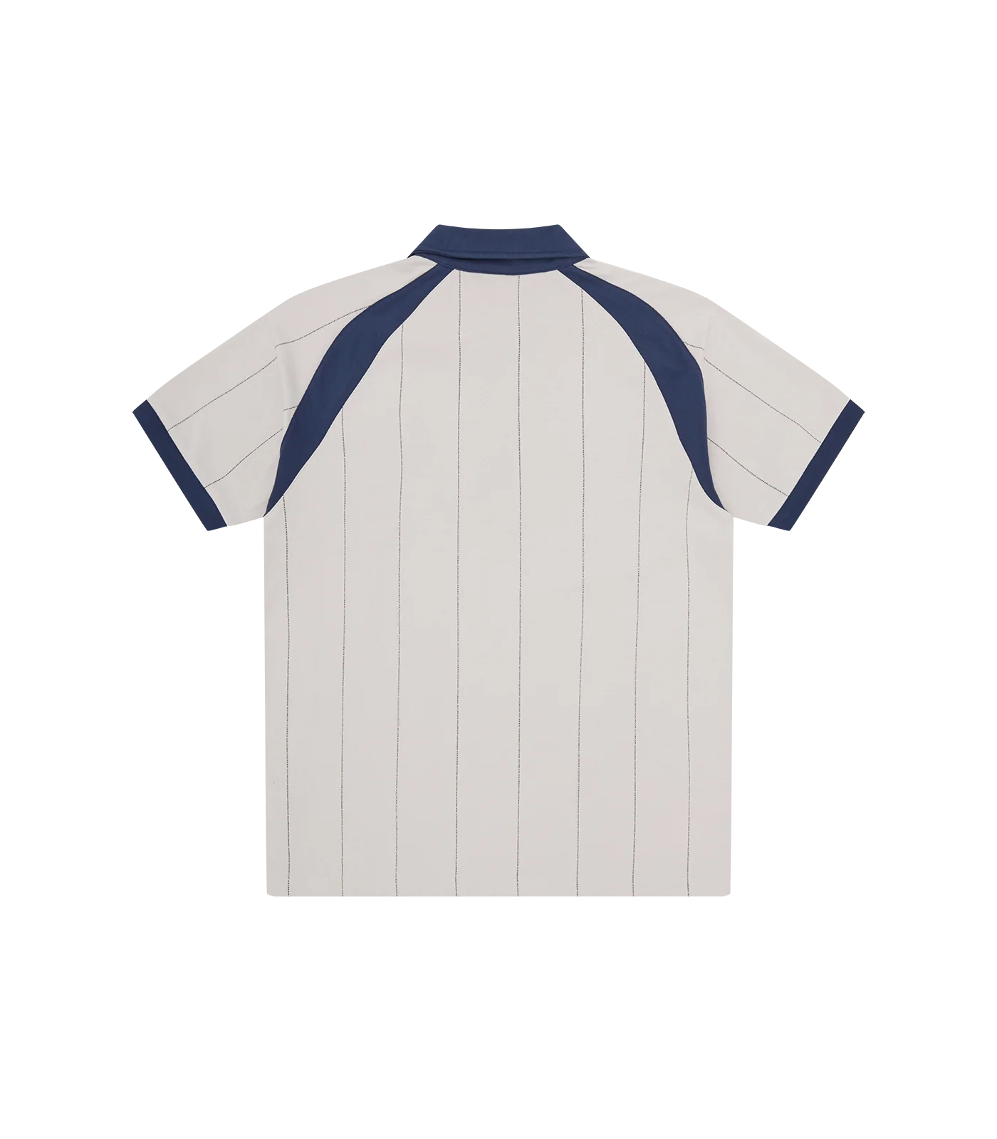 RAGLAN PINSTRIPE POLO SHIRT - OFF WHITE - Image 2