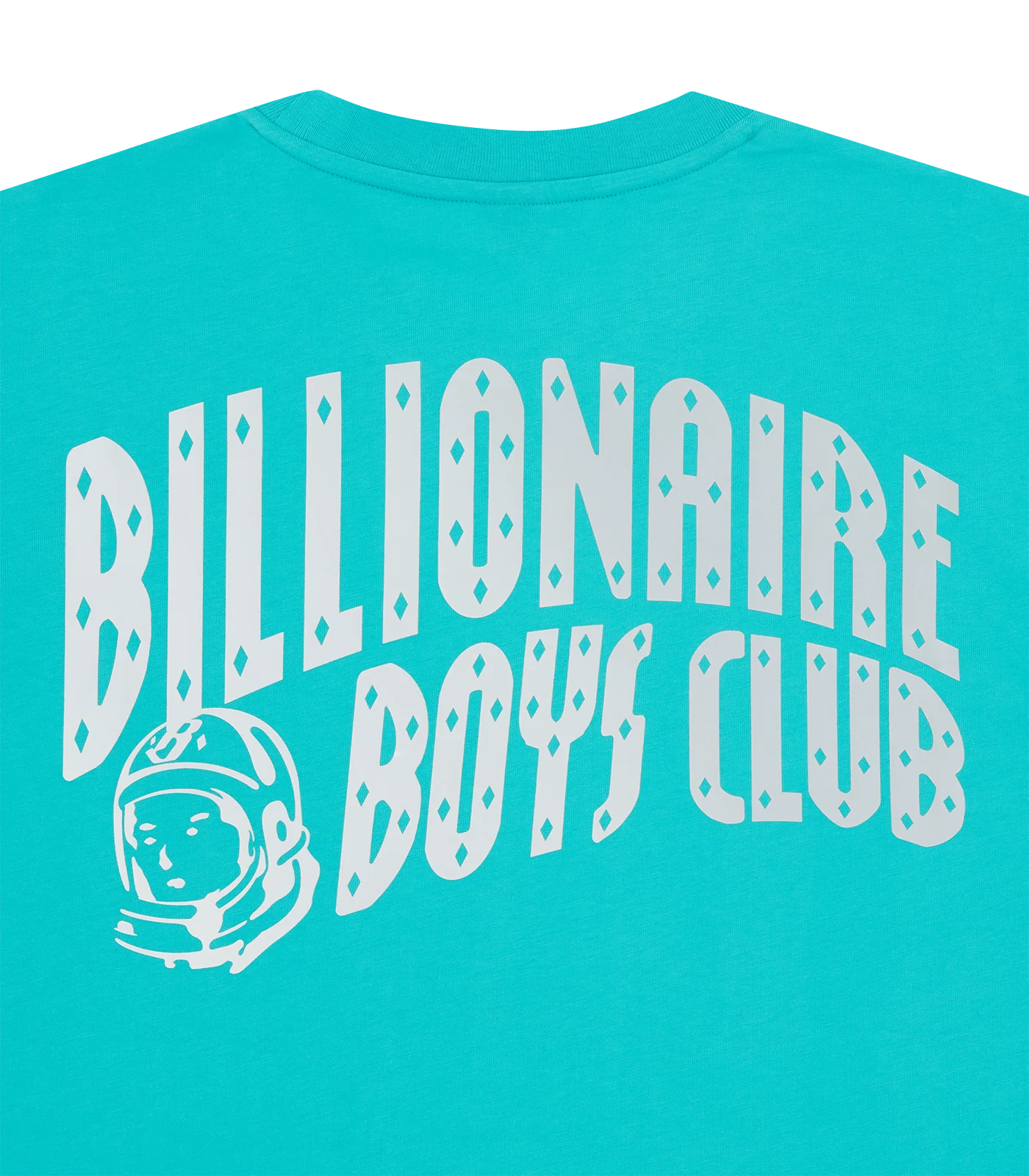REFLECTIVE ARCH LOGO T-SHIRT - AQUA - Image 3