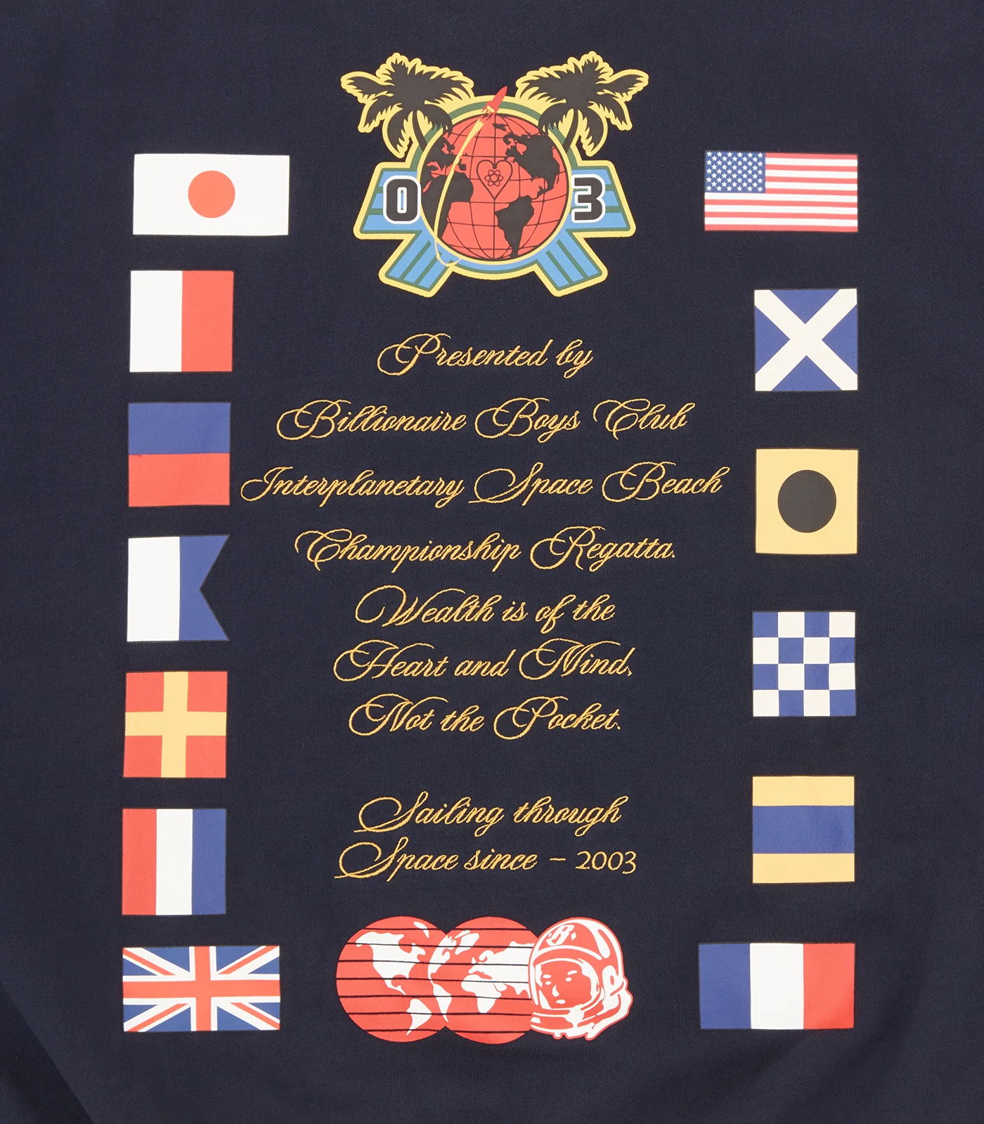 REGATTA CREWNECK - NAVY - Image 7
