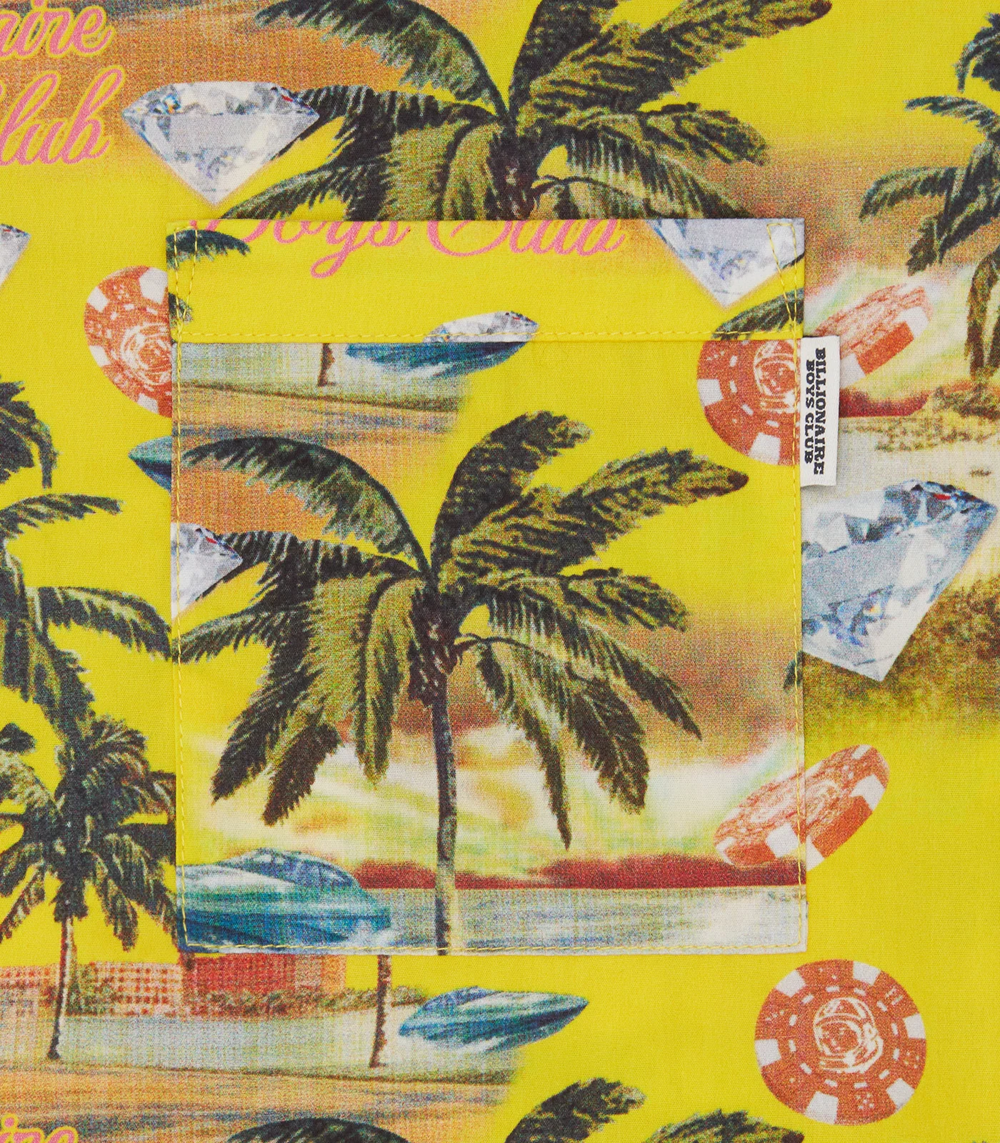 RESORT CAMP COLLAR SHIRT - YELLOW - Image 4