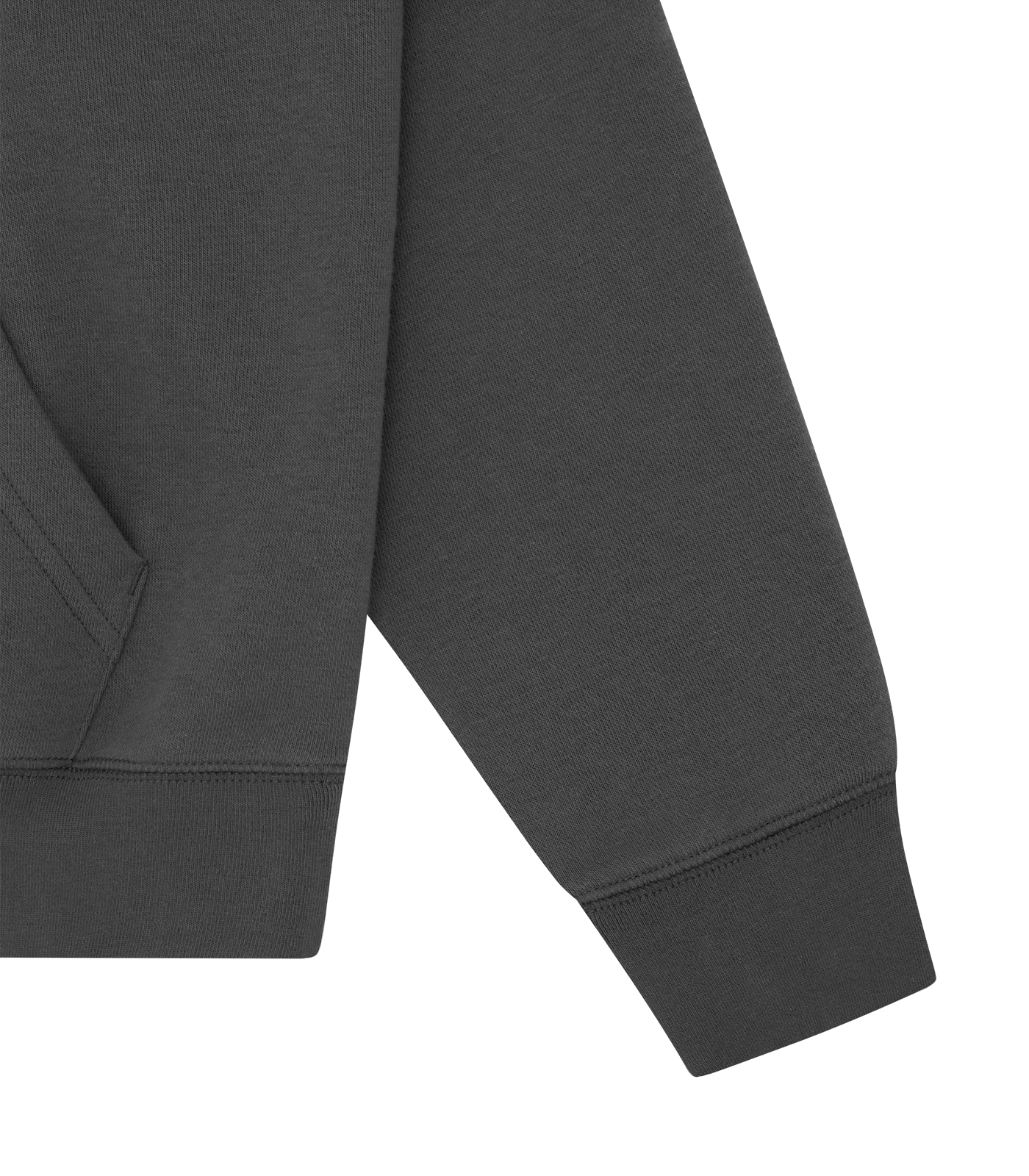 ROCKET SMALL LOGO POPOVER HOOD - DARK GREY - Image 4