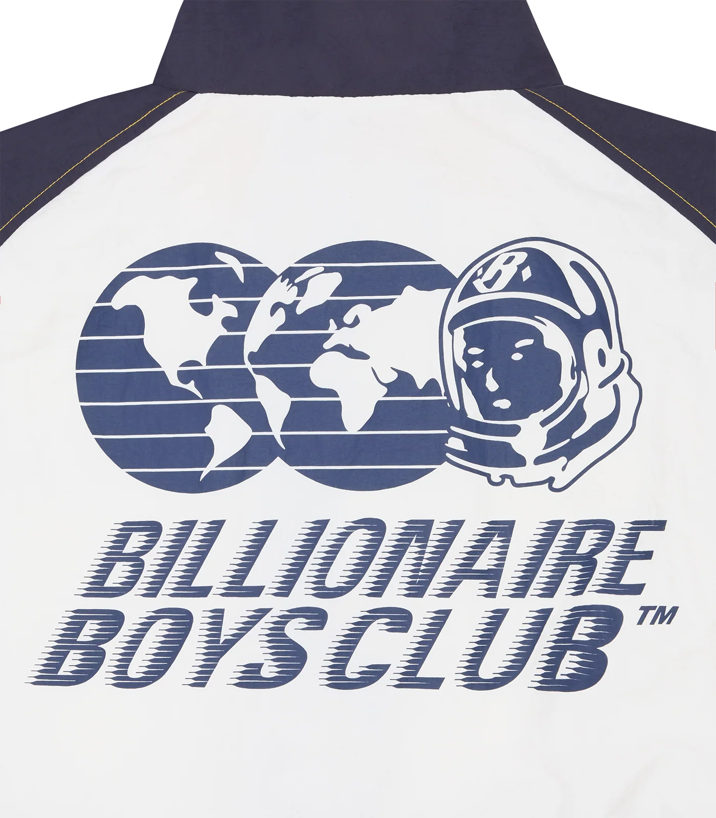 ROUND THE WORLD TRACK TOP - NAVY/ECRU - Image 6