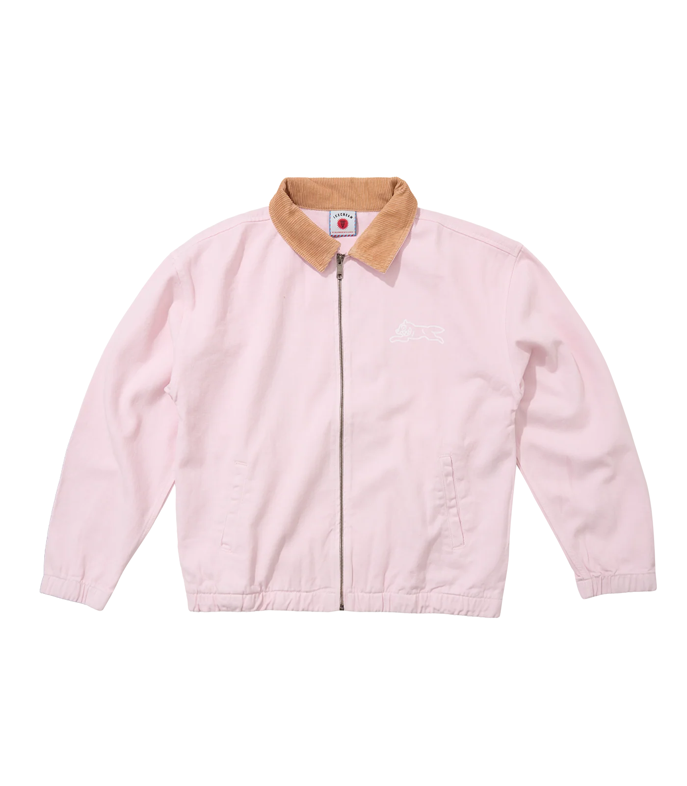 RUNNING DOG BLOUSON JACKET - PINK