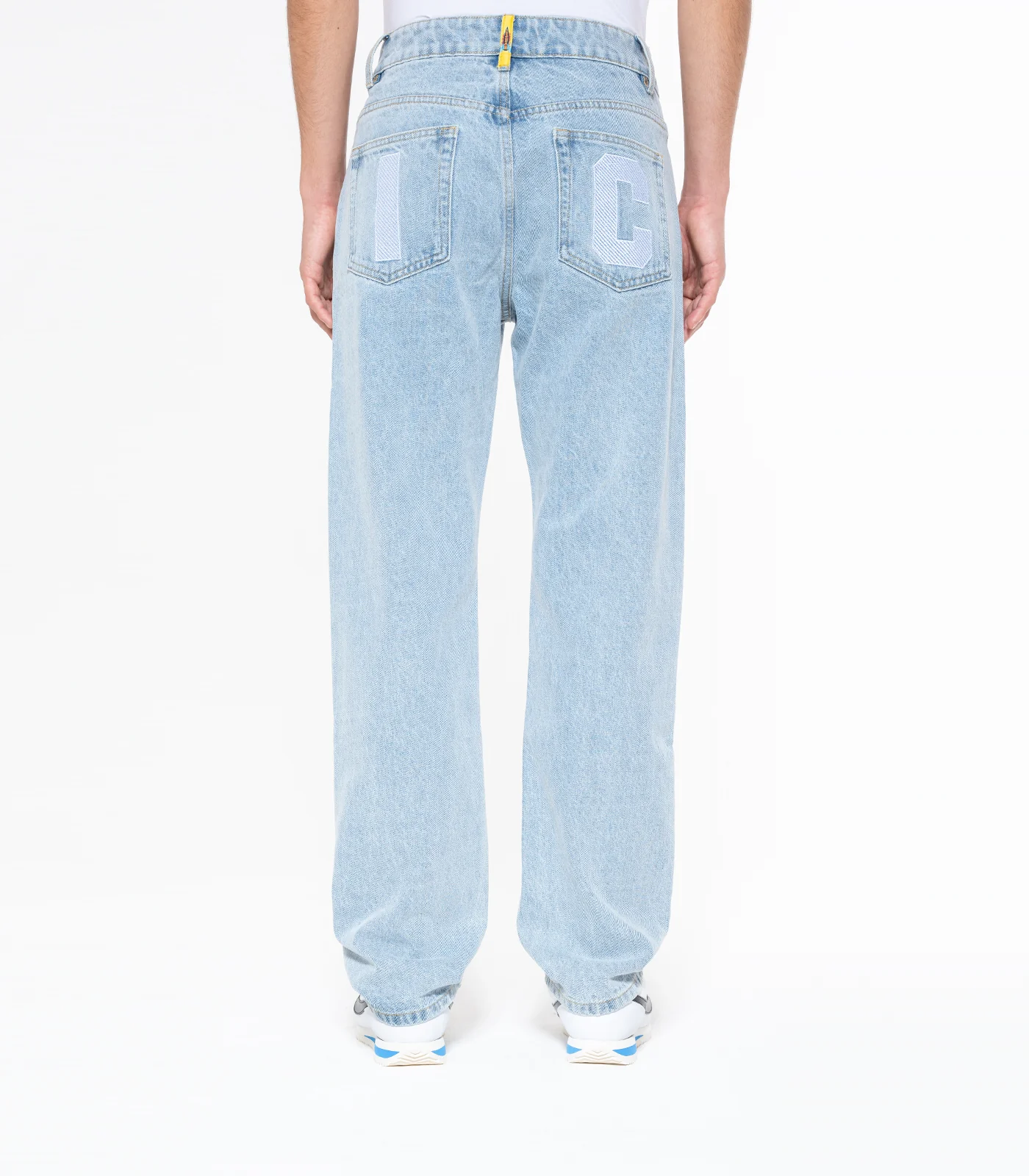 RUNNING DOG DENIM PANTS - HEAVY WASH BLUE - Image 4