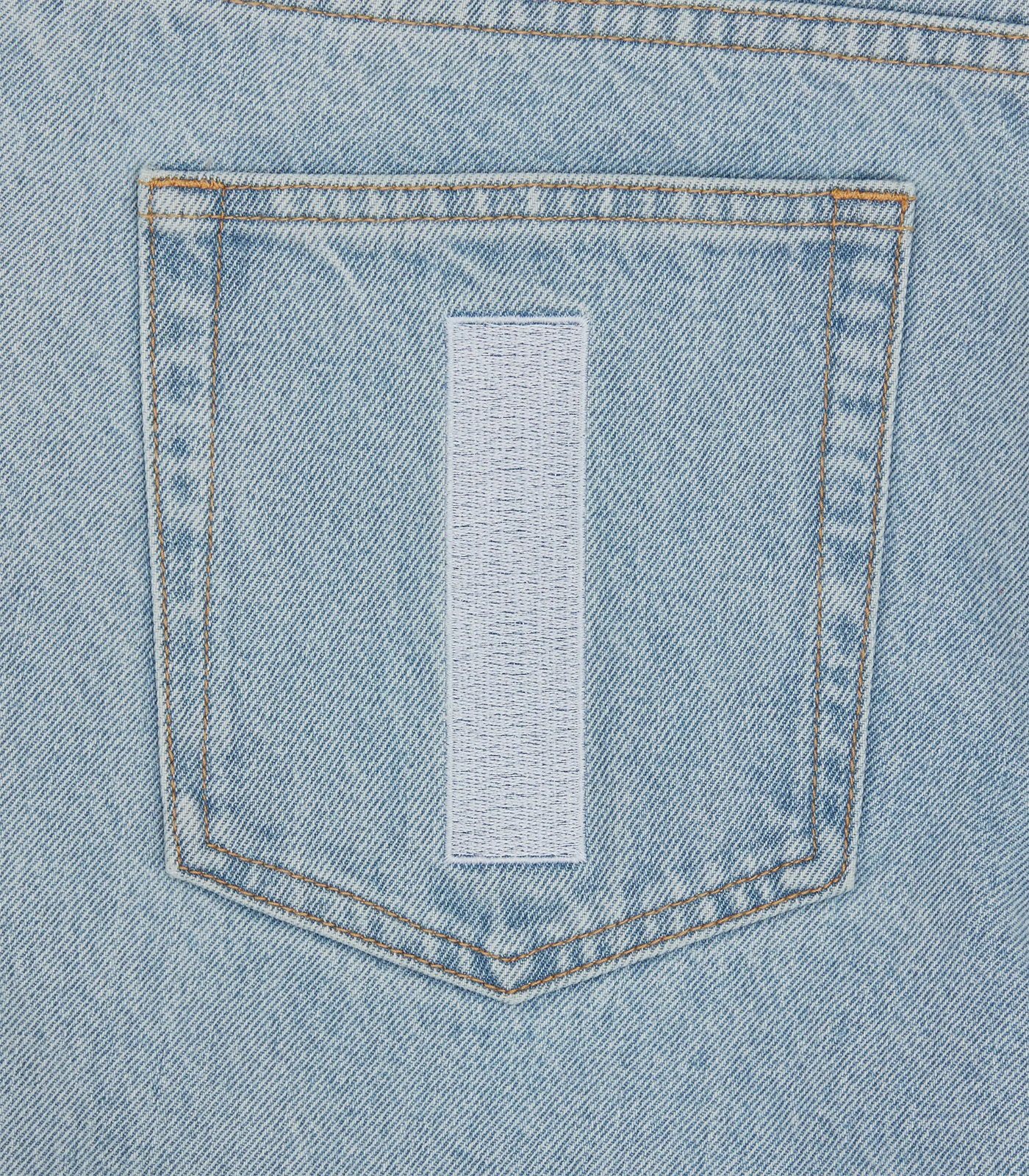 RUNNING DOG DENIM PANTS - HEAVY WASH BLUE - Image 7