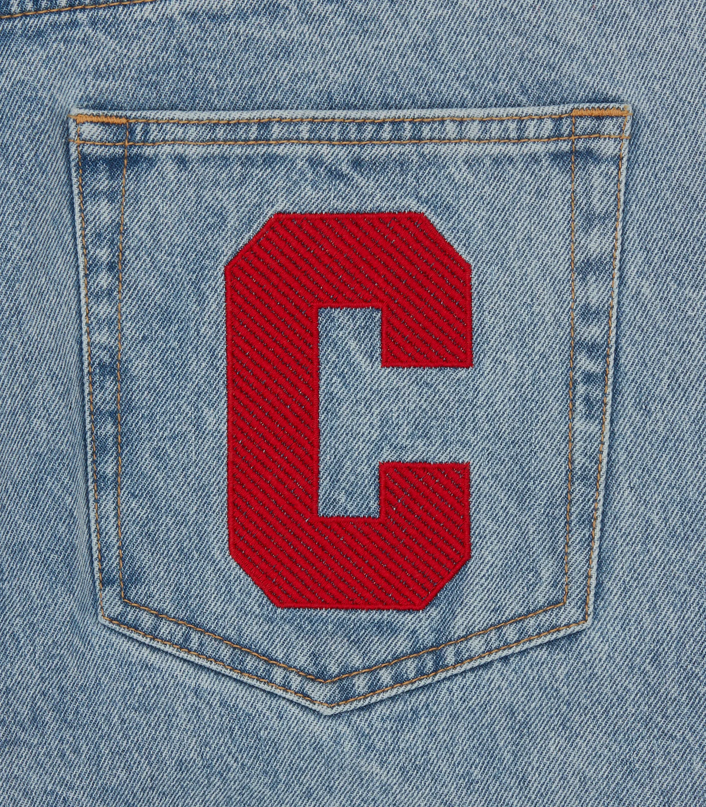 RUNNING DOG DENIM PANT - LIGHT WASH BLUE - Image 7