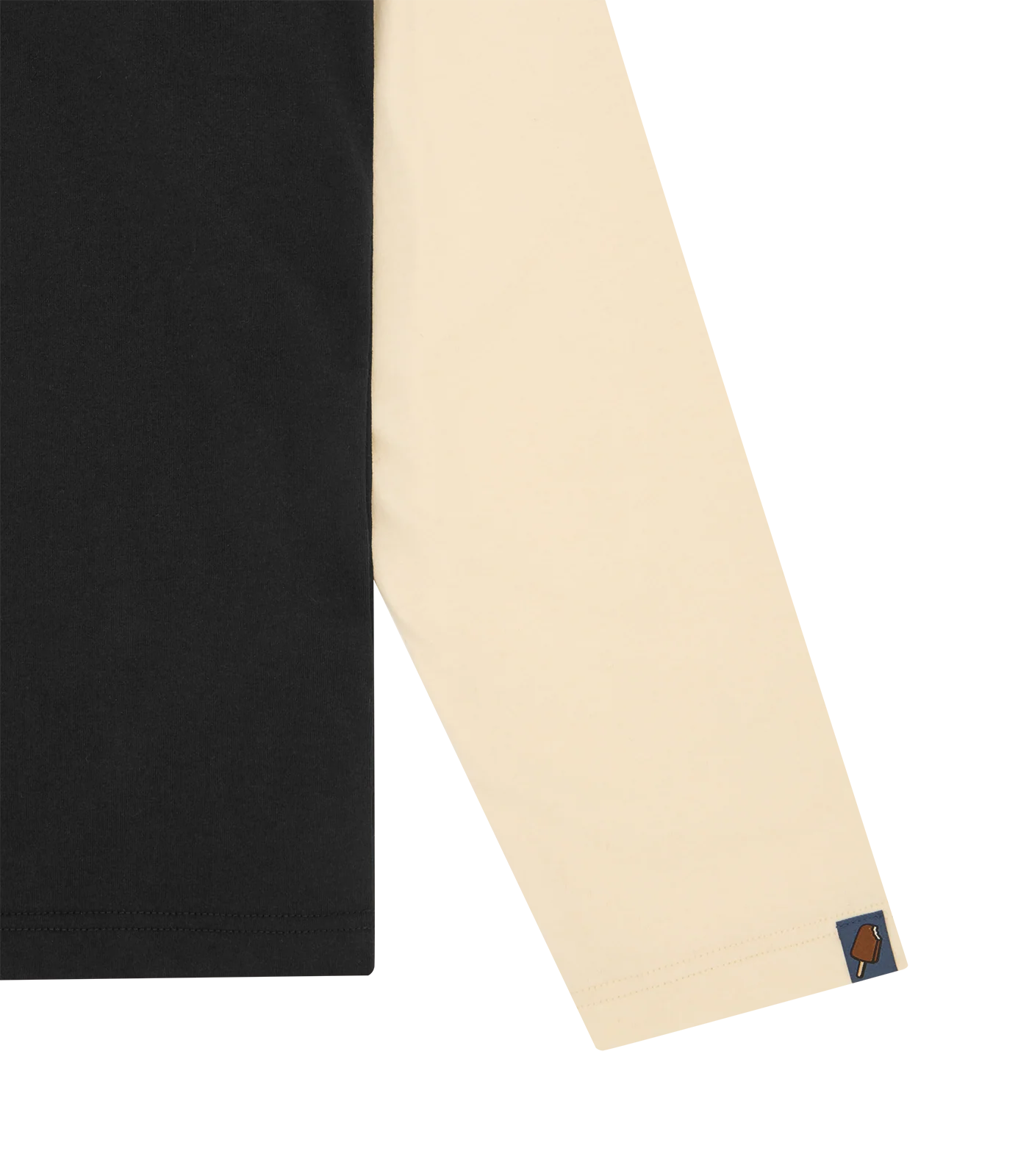 RUNNING DOG LAYERED L/S T-SHIRT - BLACK - Image 5