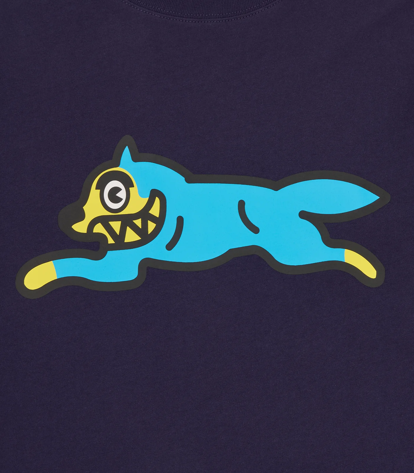 RUNNING DOG LAYERED L/S T-SHIRT - NAVY - Image 4