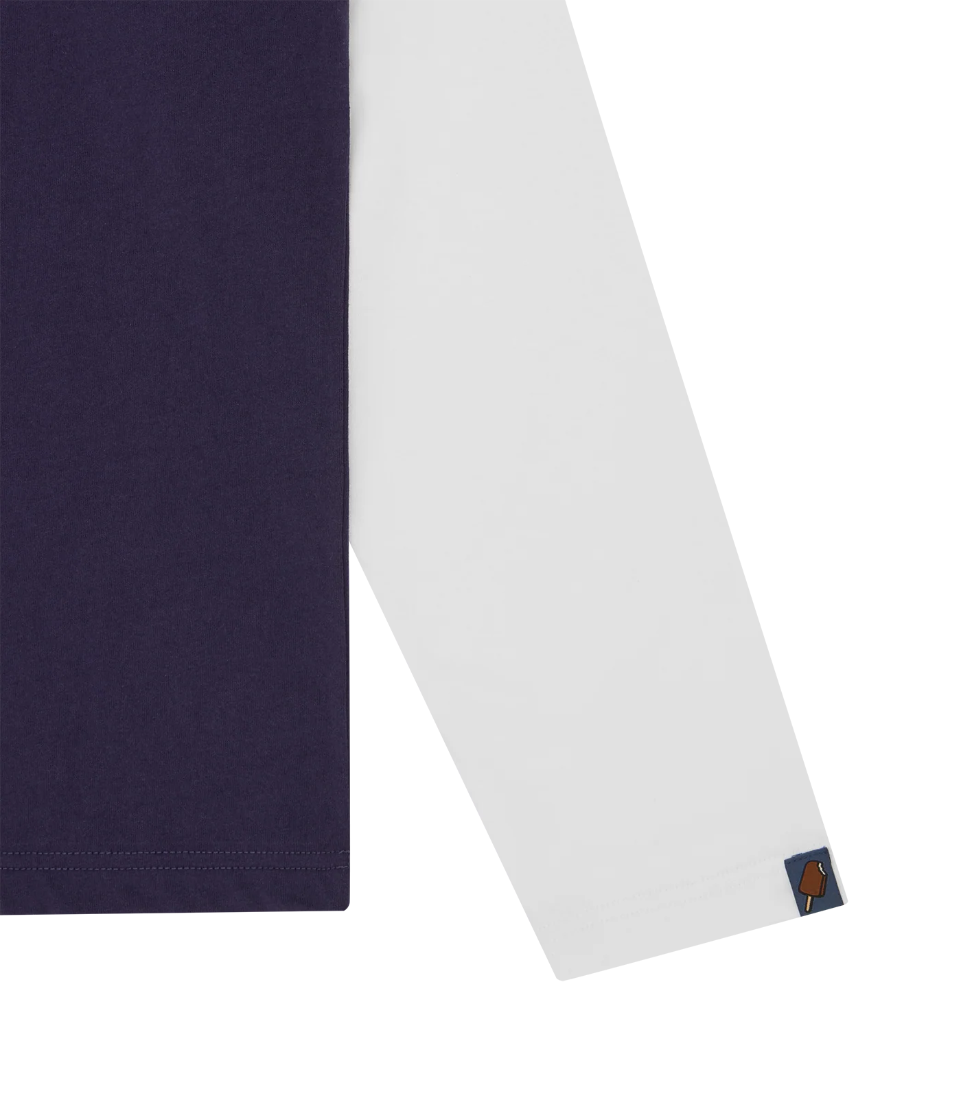 RUNNING DOG LAYERED L/S T-SHIRT - NAVY - Image 5