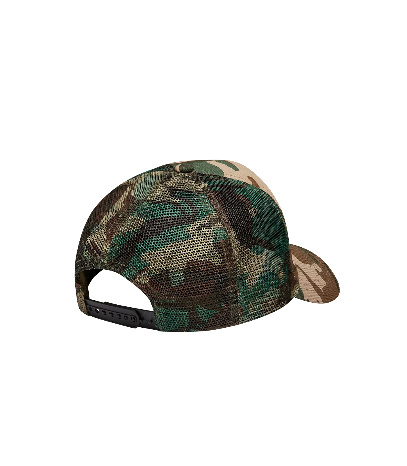 RUNNING DOG WOODLAND CAMO TRUCKER CAP - CAMO - Image 2
