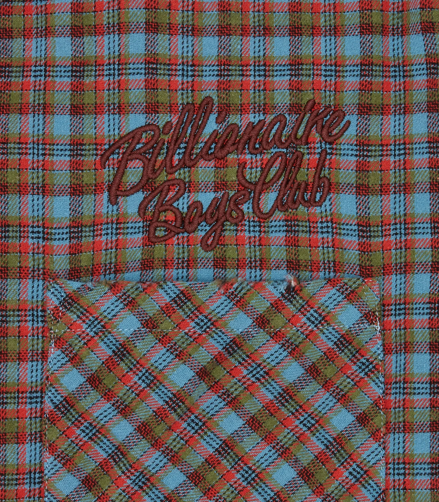 SCRIPT DIP DYE CHECK SHIRT - MULTI CHECK - Image 5