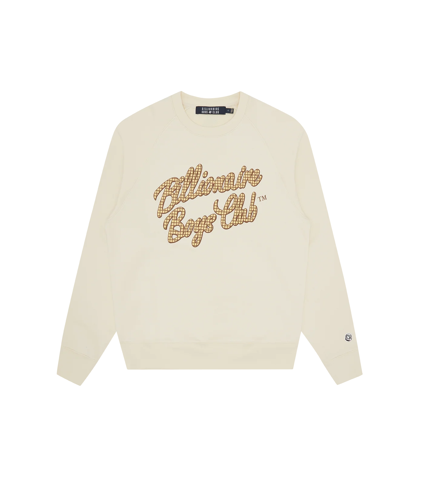 SCRIPT LOGO CREWNECK - ECRU