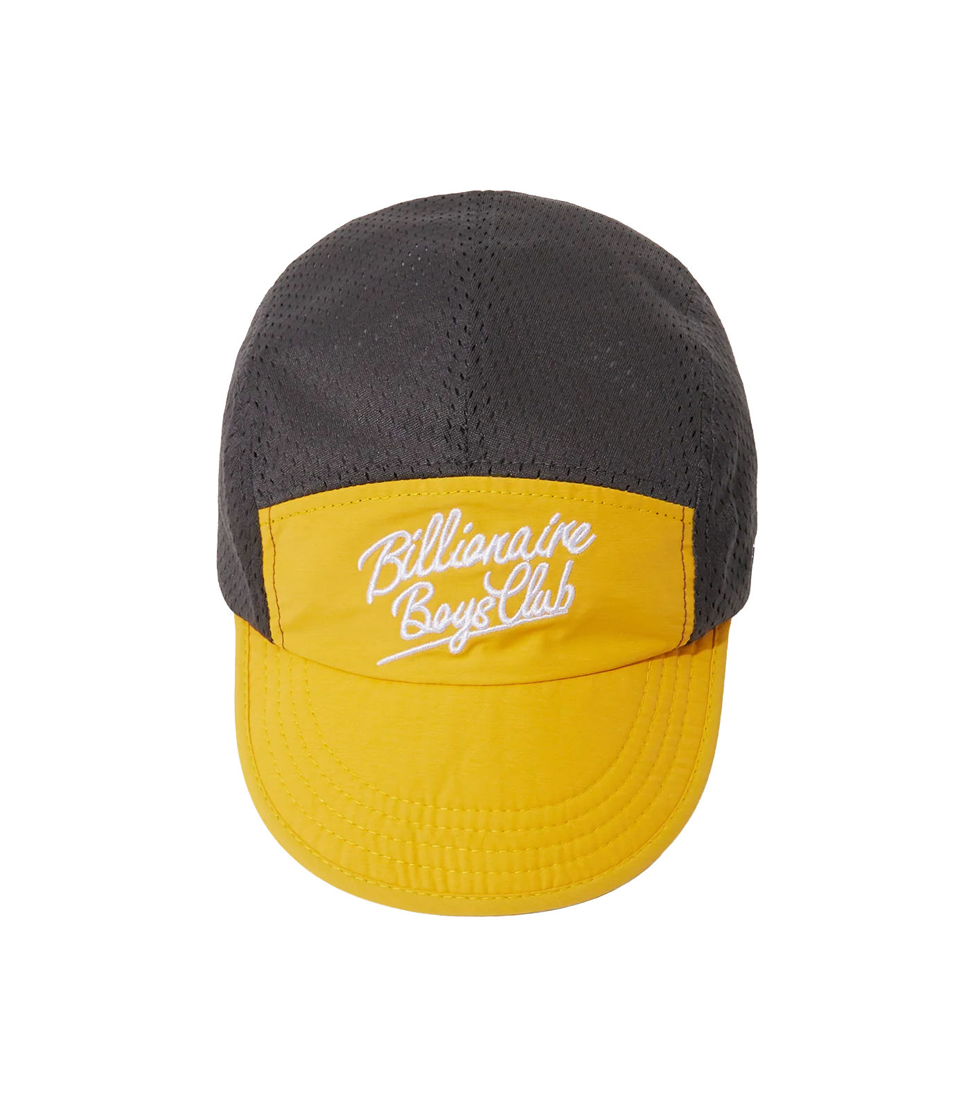 SIDE MESH NYLON CAP - YELLOW/GREY - Image 2