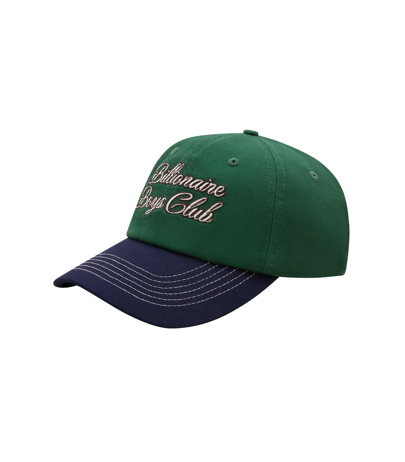 SIGNATURE BASEBALL CAP - GREEN/NAVY
