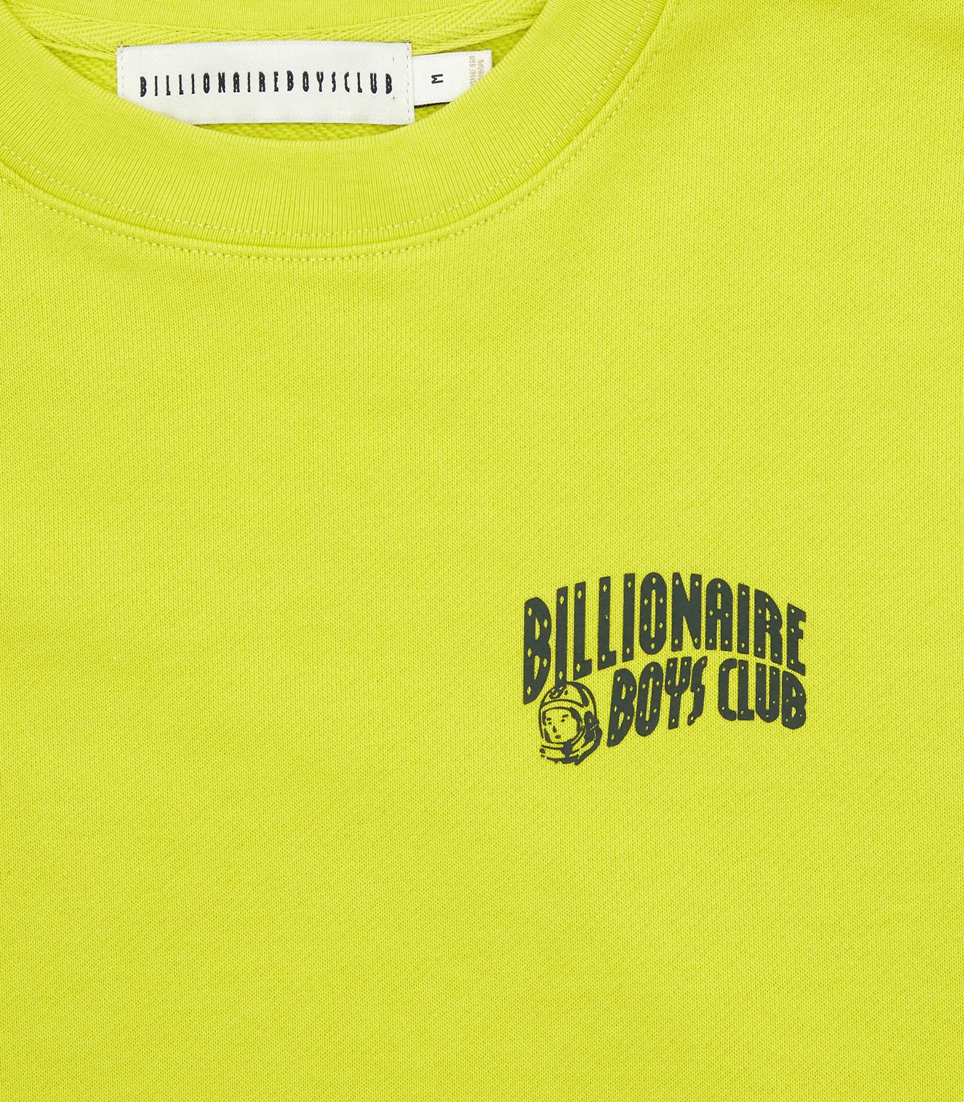 SMALL ARCH LOGO CREWNECK - ACID YELLOW - Image 3