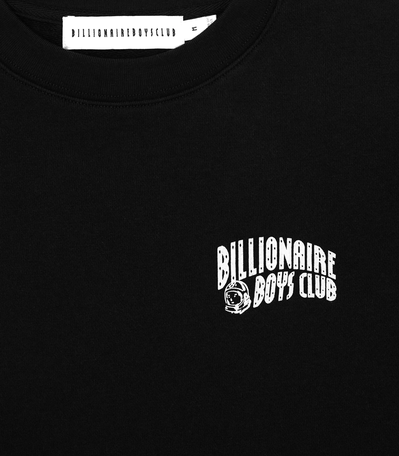 SMALL ARCH LOGO CREWNECK - BLACK - Image 3