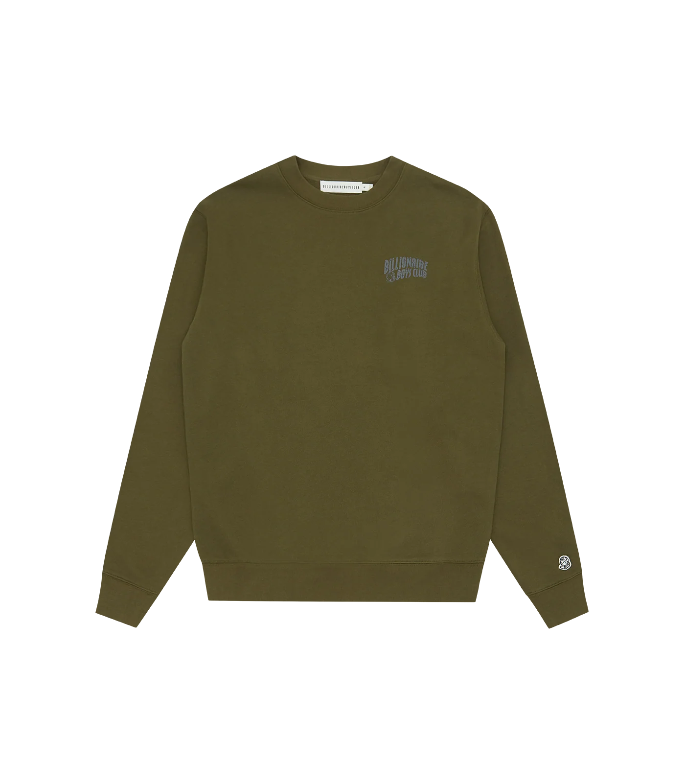 SMALL ARCH LOGO CREWNECK - OLIVE