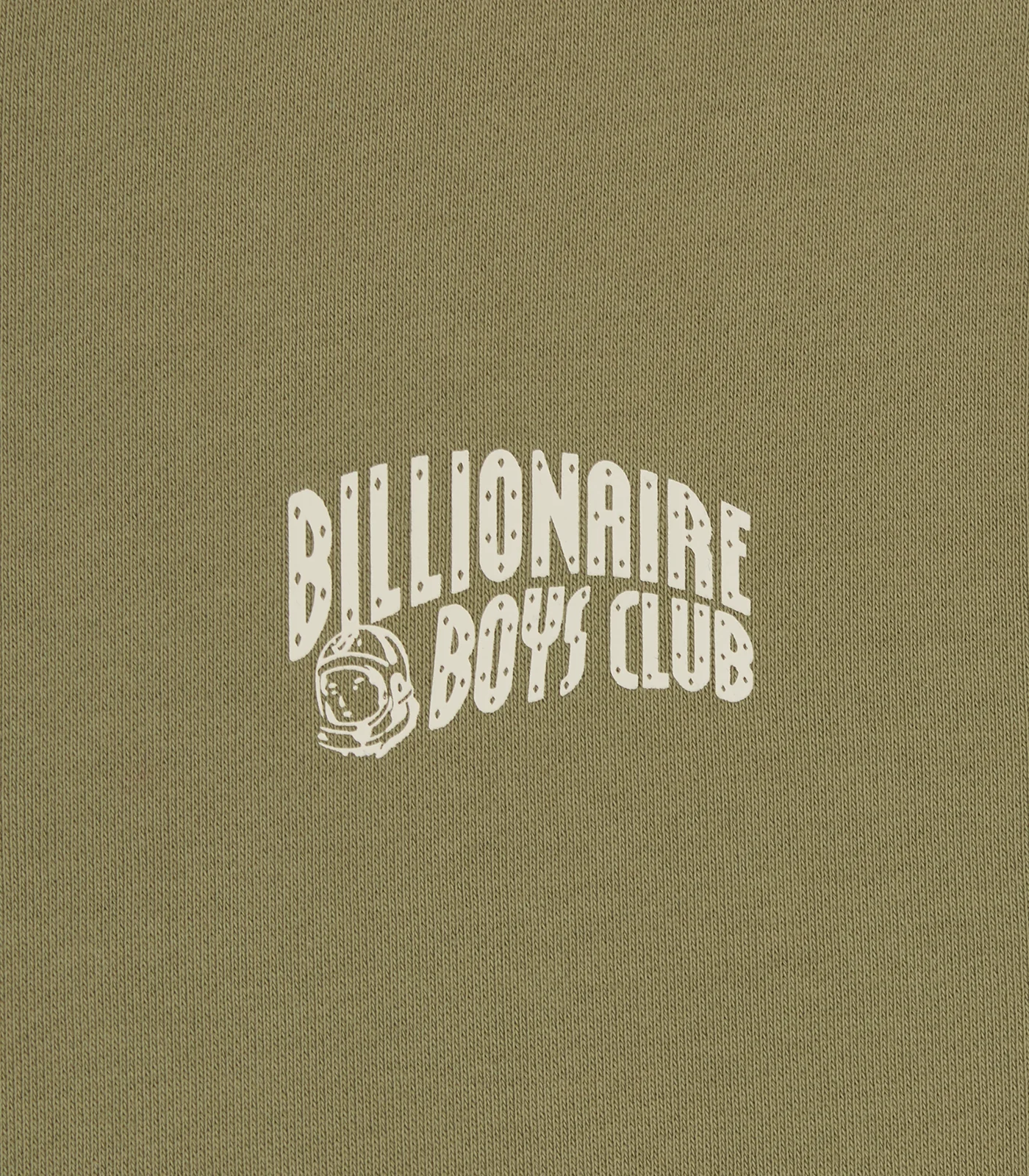 SMALL ARCH LOGO CREWNECK - OLIVE/ECRU LOGO - Image 3