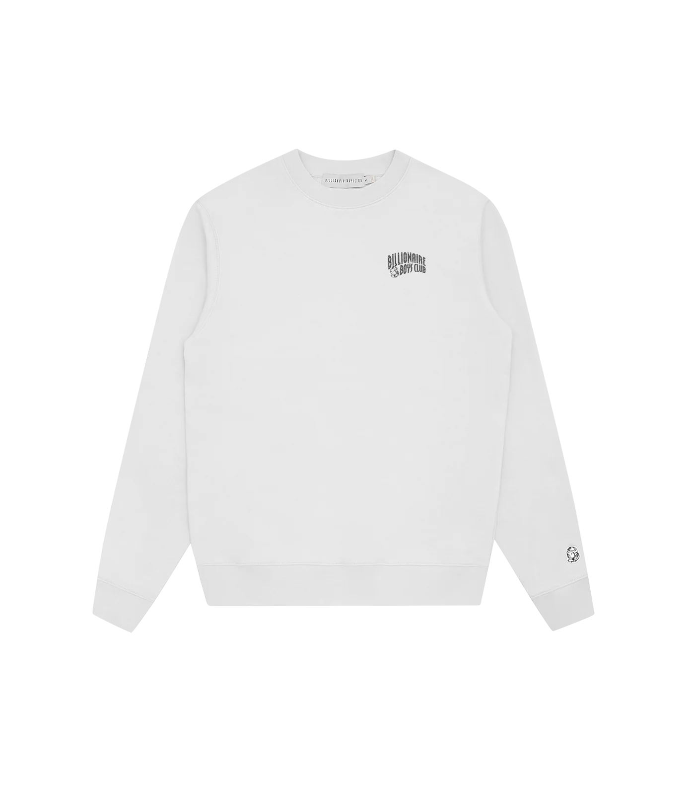 SMALL ARCH LOGO CREWNECK - WHITE