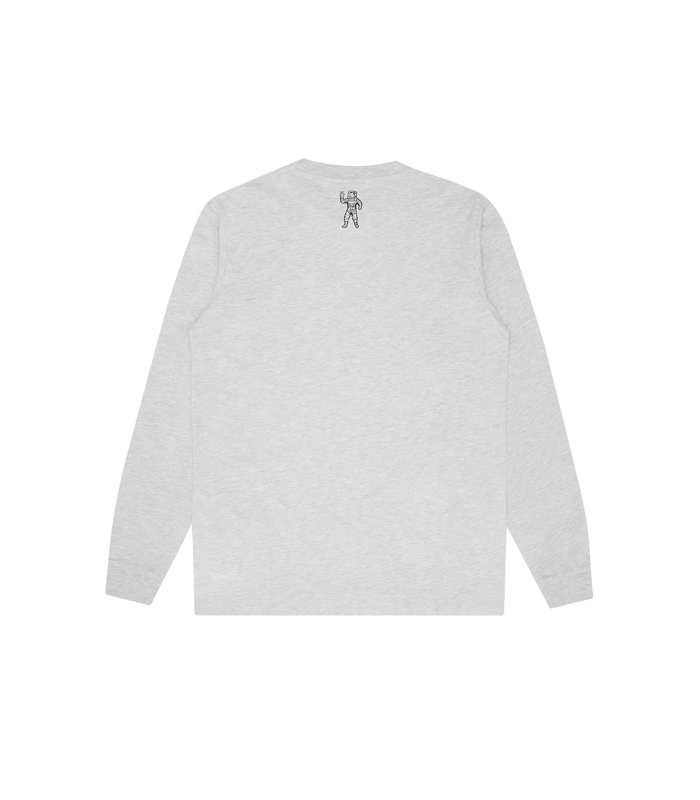 SMALL ARCH LOGO L/S T-SHIRT - HEATHER ASH - Image 2