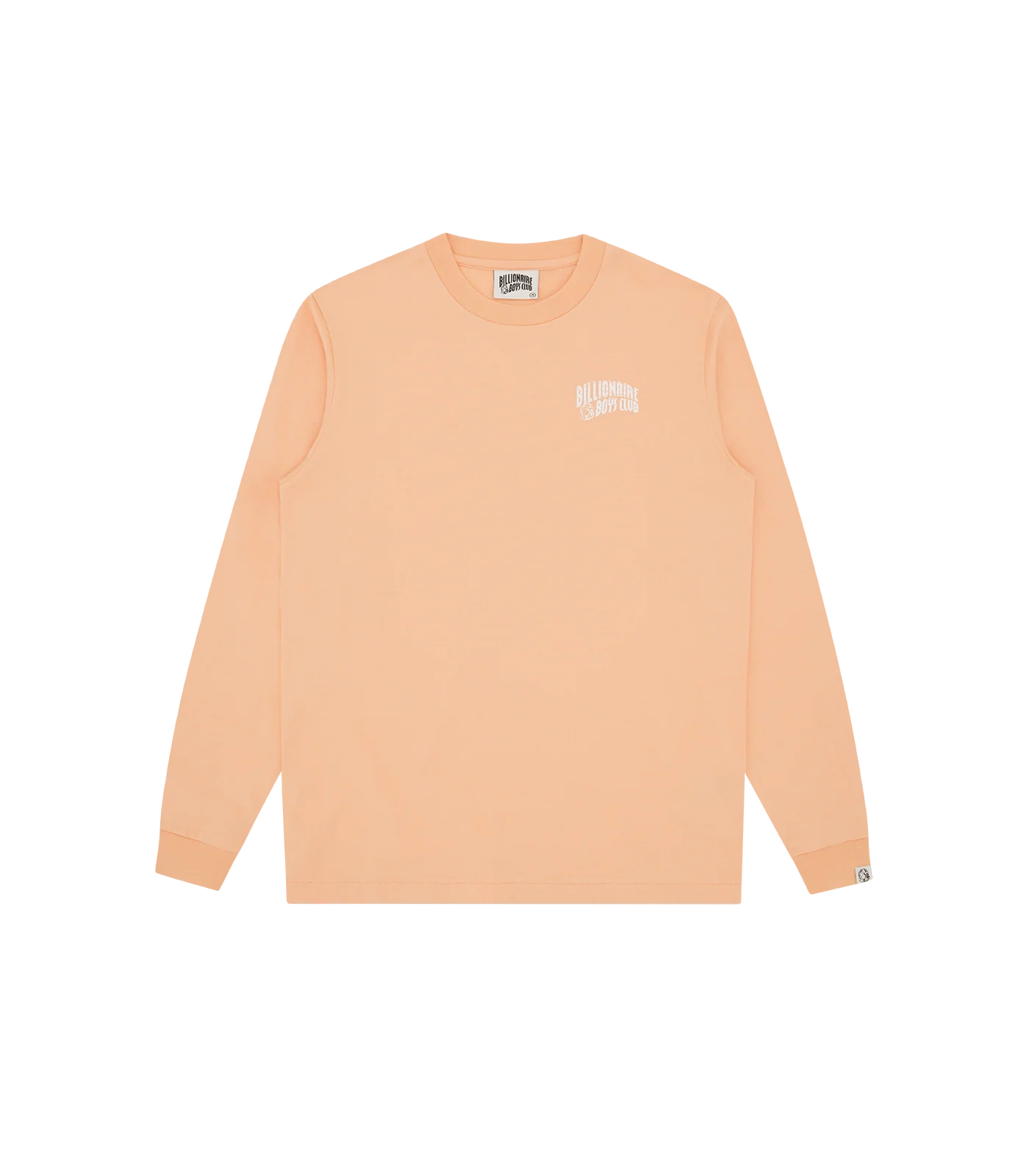 SMALL ARCH LOGO L/S T-SHIRT - LIGHT PEACH