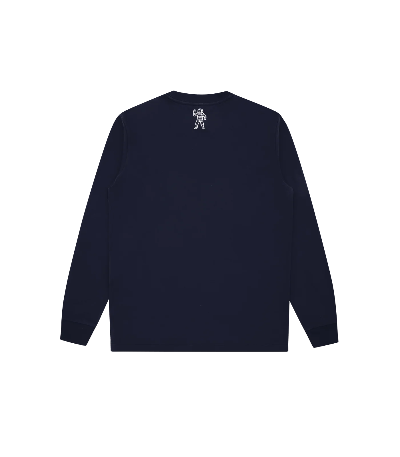 SMALL ARCH LOGO L/S T-SHIRT - NAVY/WHITE LOGO - Image 2
