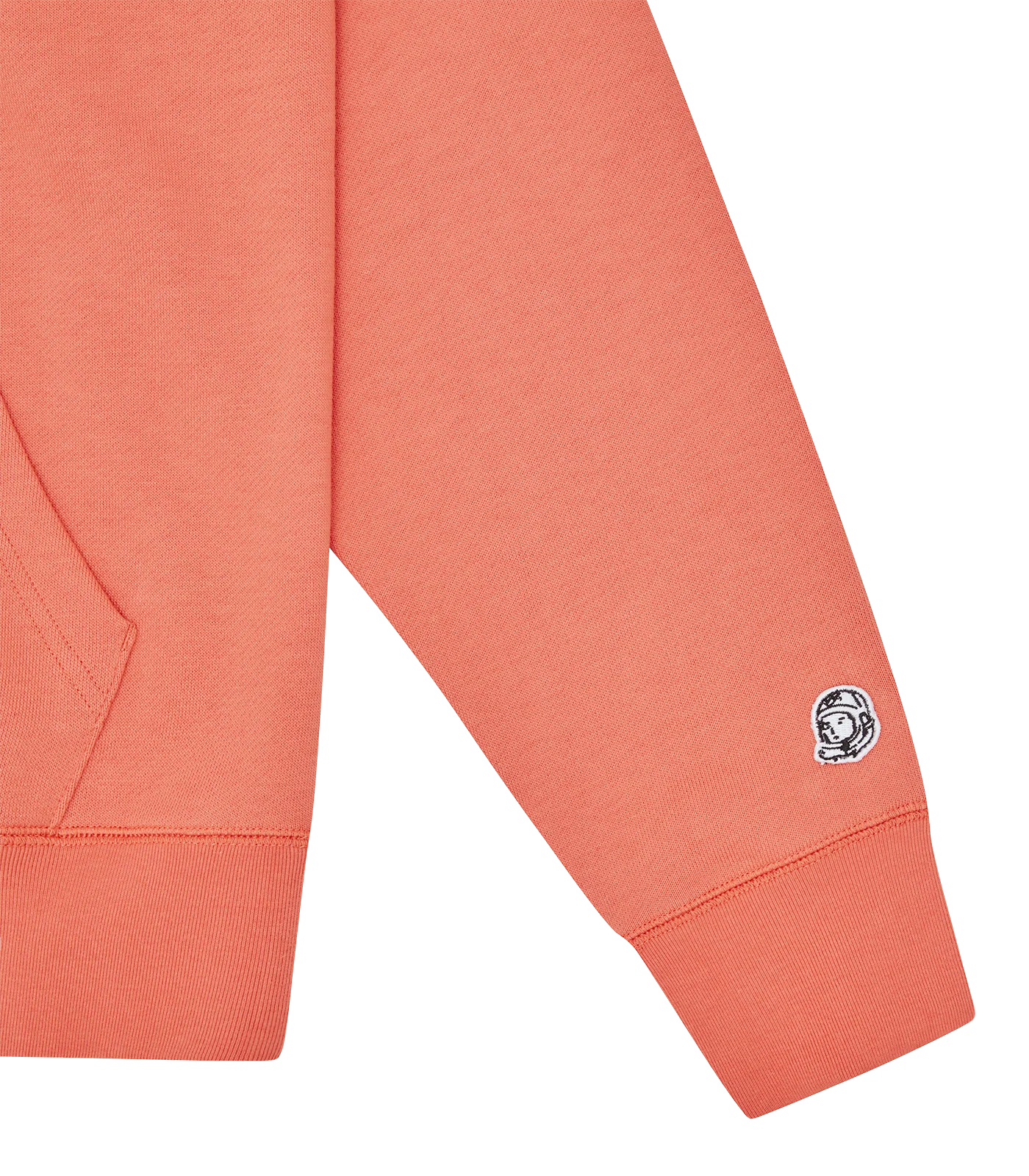 SMALL ARCH LOGO POPOVER HOOD - BRIGHT PEACH - Image 4