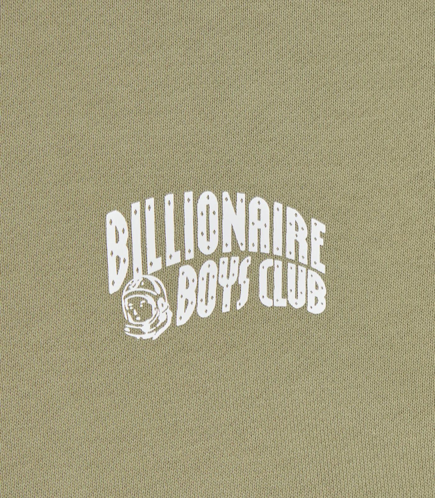 SMALL ARCH LOGO POPOVER HOOD - OLIVE GREEN - Image 3