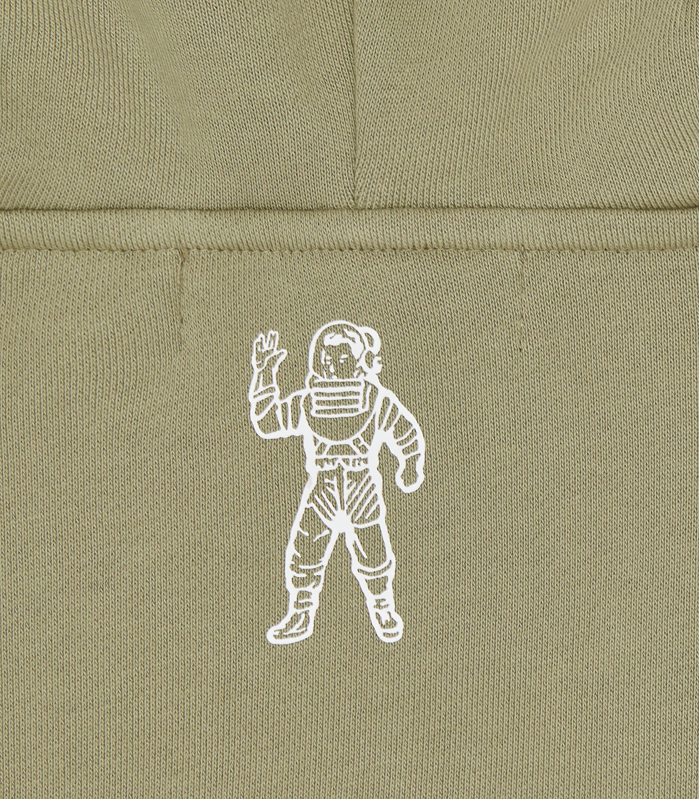 SMALL ARCH LOGO POPOVER HOOD - OLIVE GREEN - Image 5