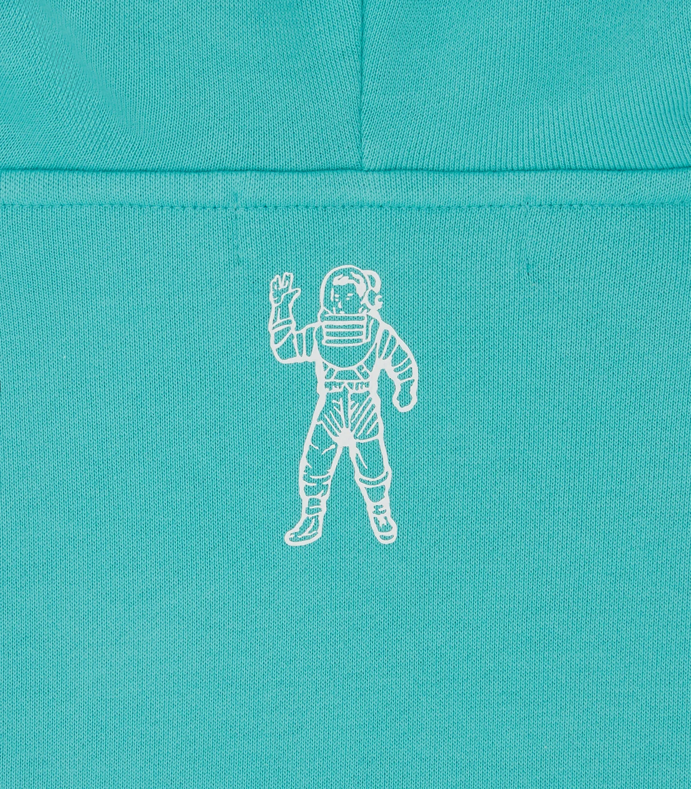 SMALL ARCH LOGO POPOVER HOOD - TEAL - Image 5