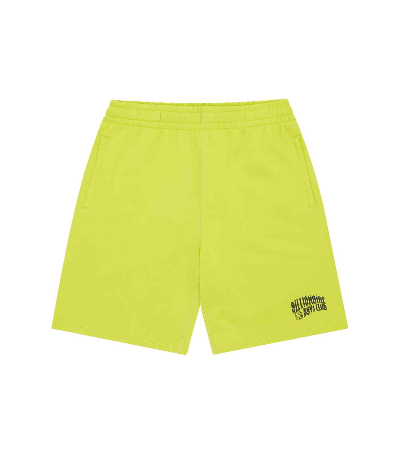 SMALL ARCH LOGO SHORTS - ACID YELLOW