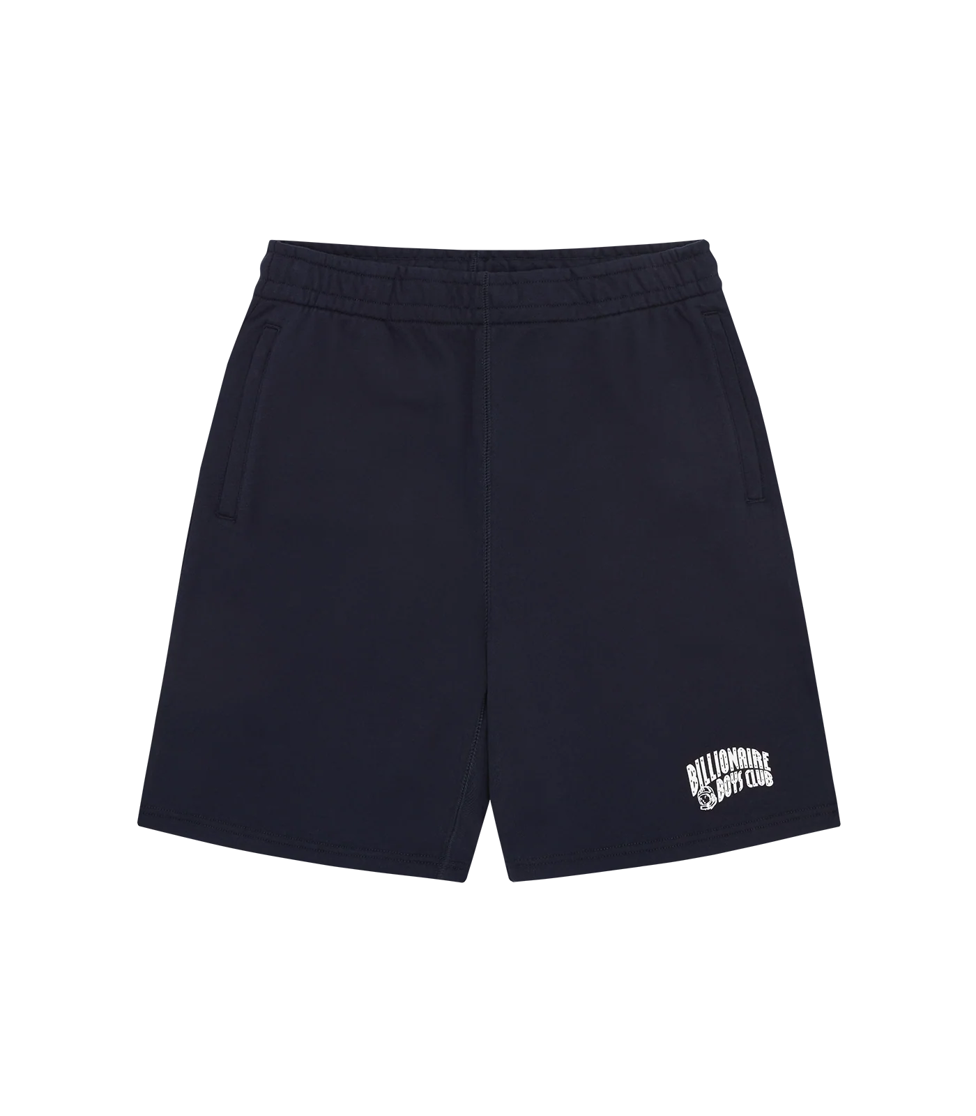 SMALL ARCH LOGO SHORTS - NAVY/WHITE LOGO