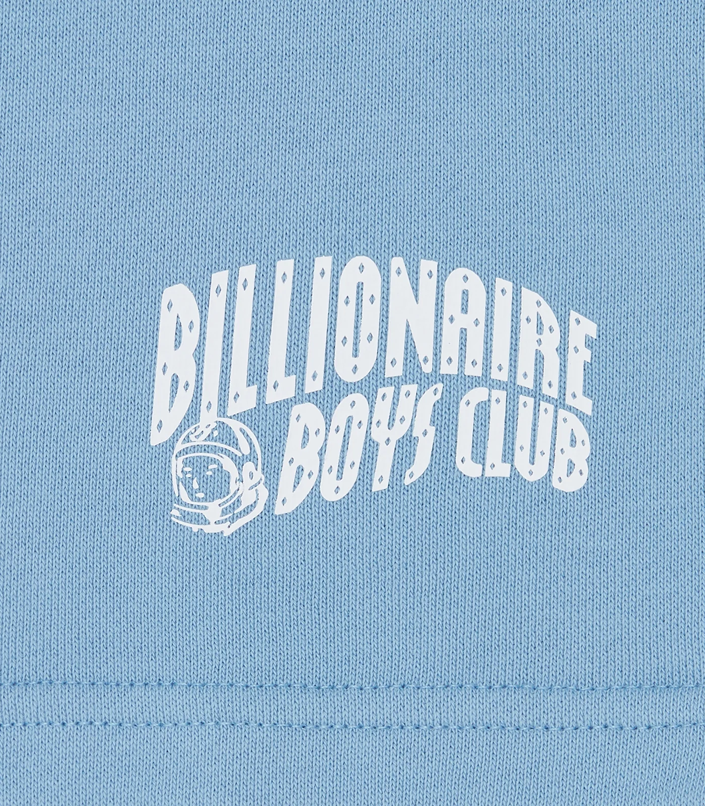 SMALL ARCH LOGO SHORTS - POWDER BLUE/WHITE LOGO - Image 3