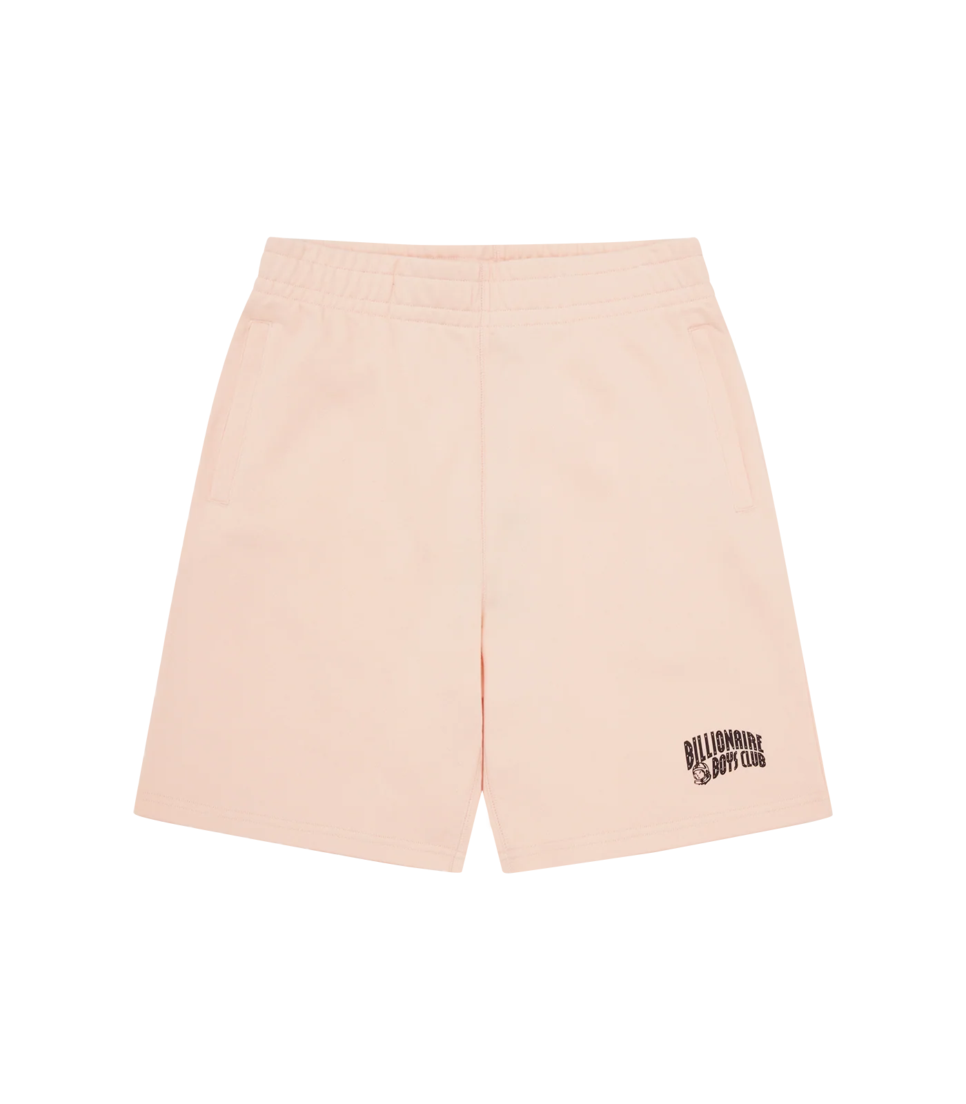 SMALL ARCH LOGO SHORTS - POWDER PINK