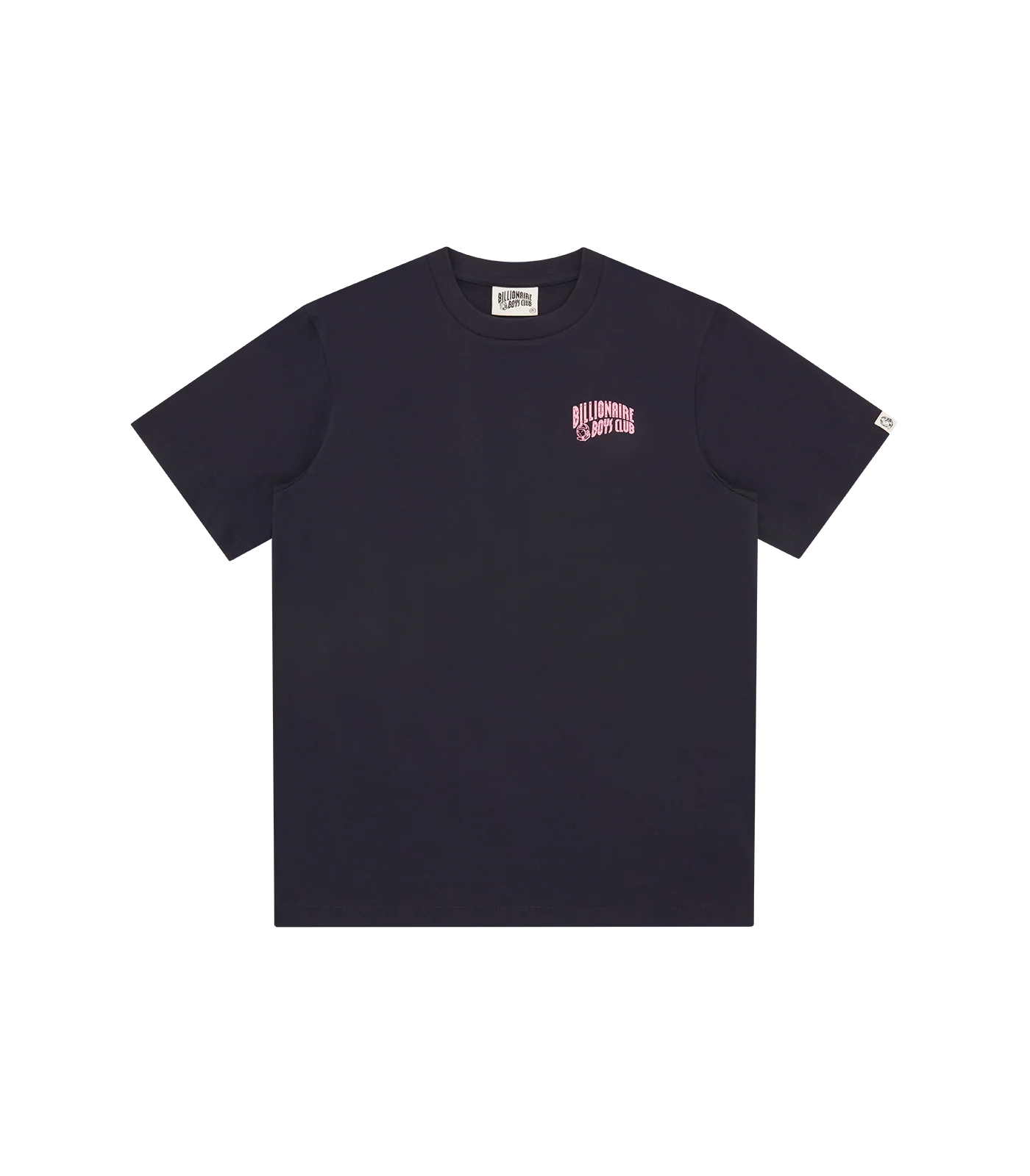 SMALL ARCH LOGO T-SHIRT - NAVY/PINK LOGO