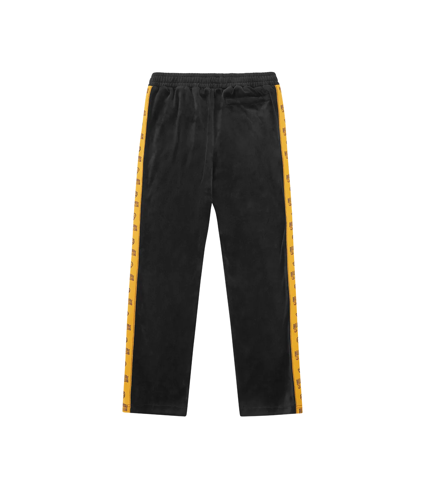 SMALL ARCH LOGO TAPED VELOUR TRACK PANTS - BLACK - Image 2