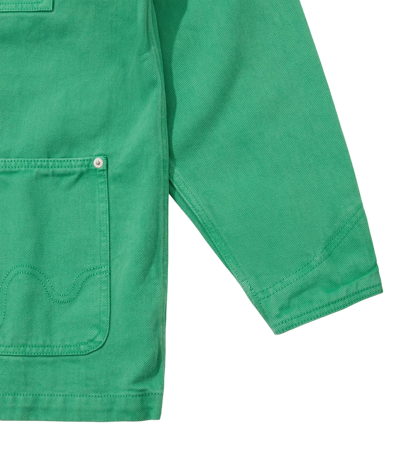 SOFT SERVE LOGO CHORE JACKET - GREEN - Image 4