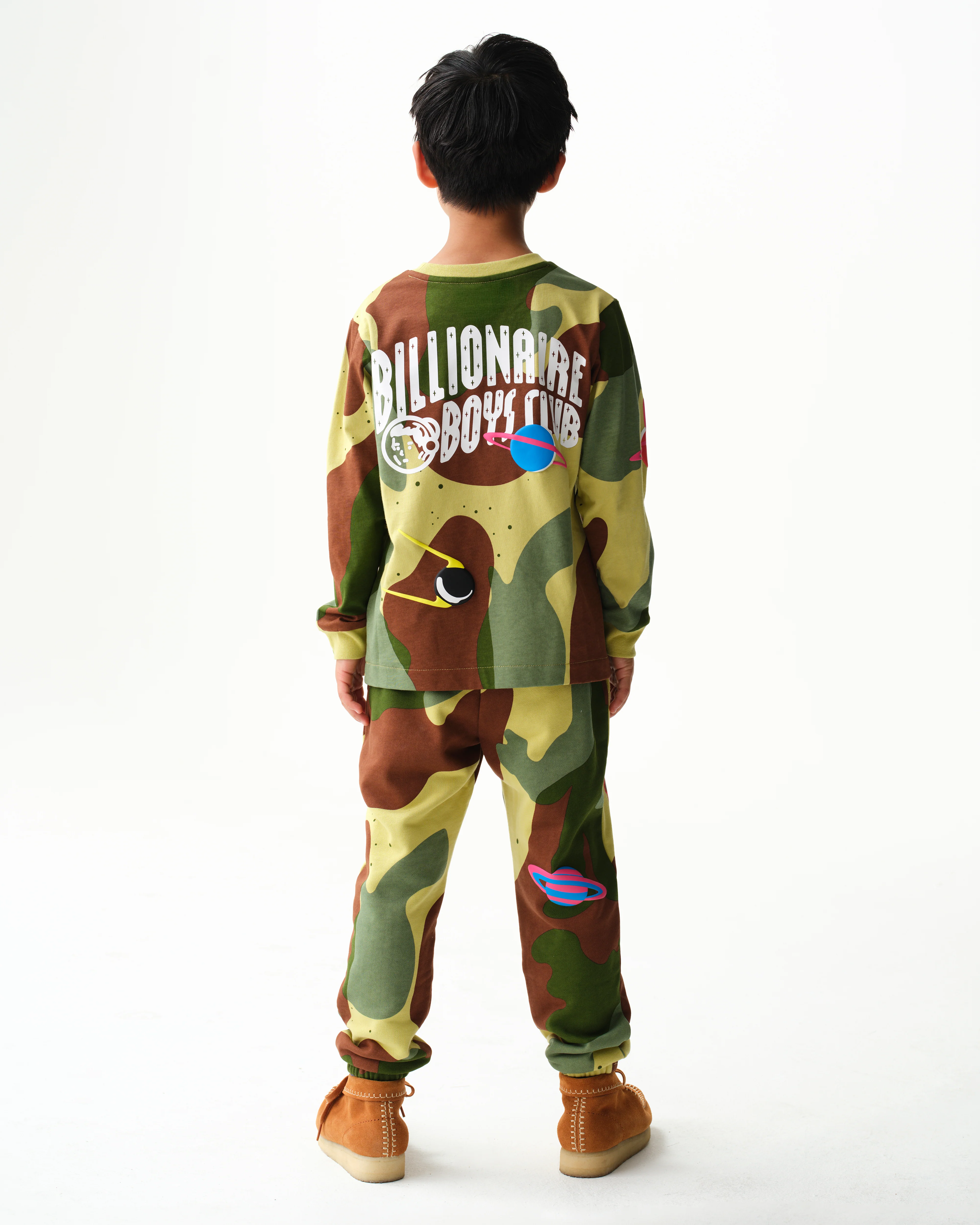 KIDS SPACE CAMO L/S T-SHIRT - CAMO - Image 4