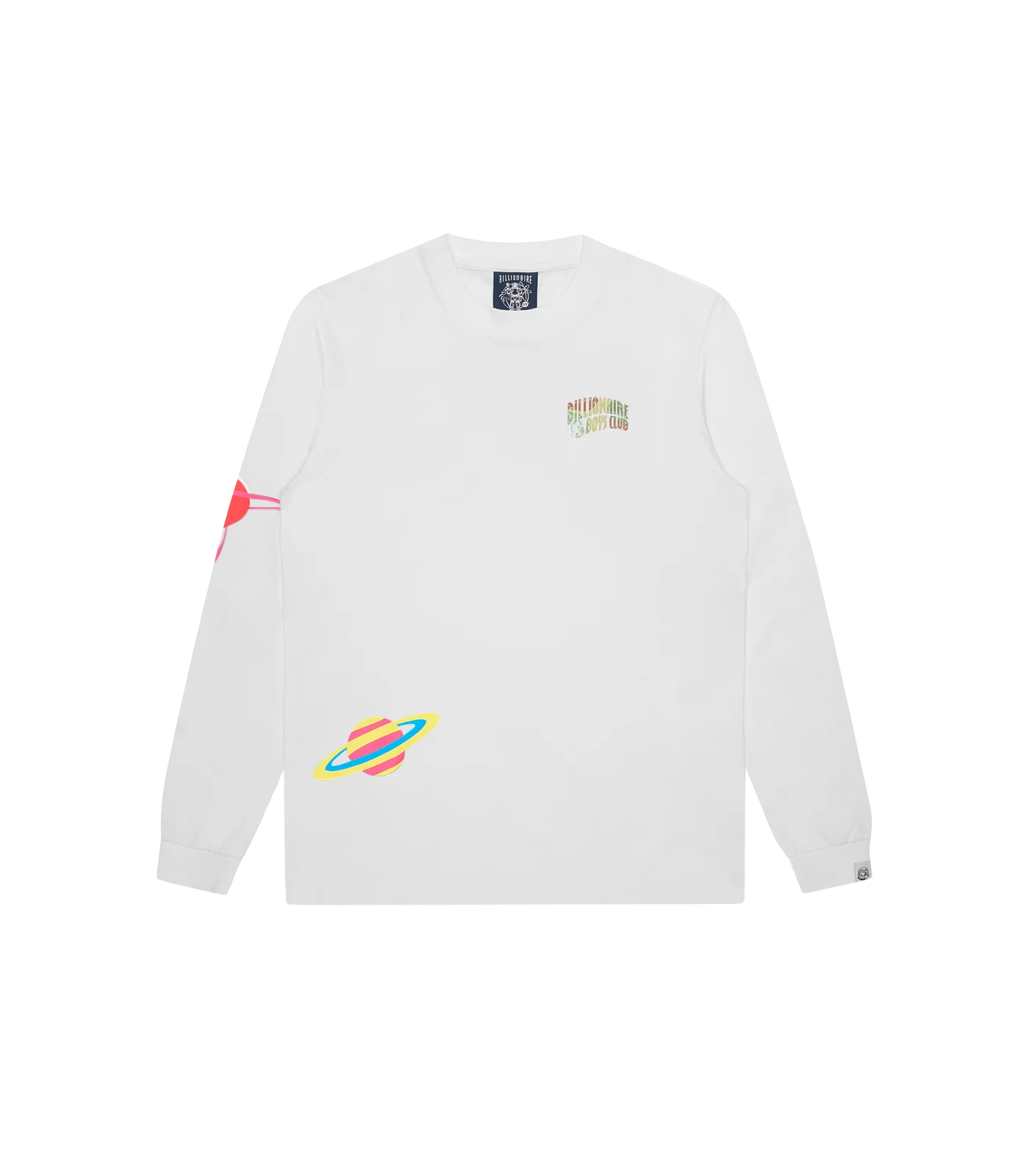 SPACE CAMO L/S T-SHIRT - WHITE