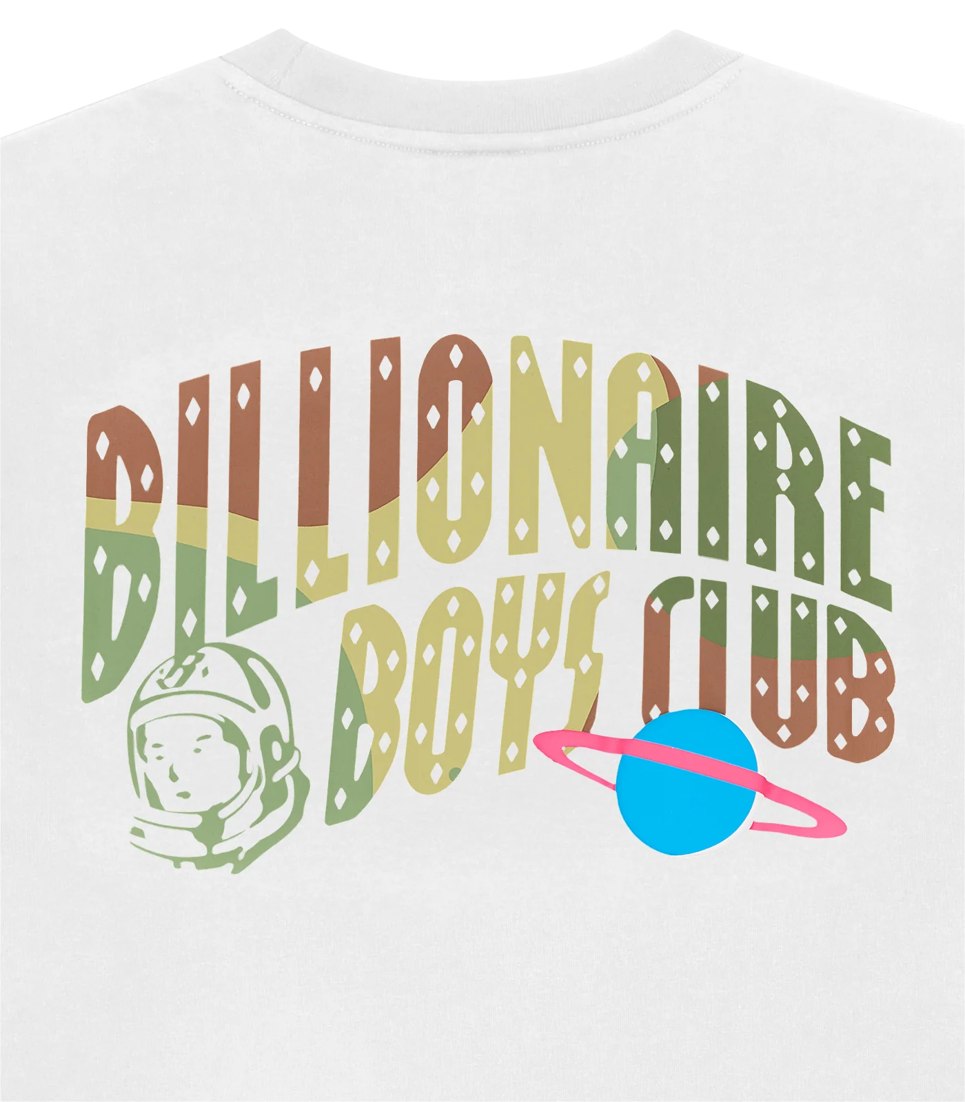 SPACE CAMO L/S T-SHIRT - WHITE - Image 4